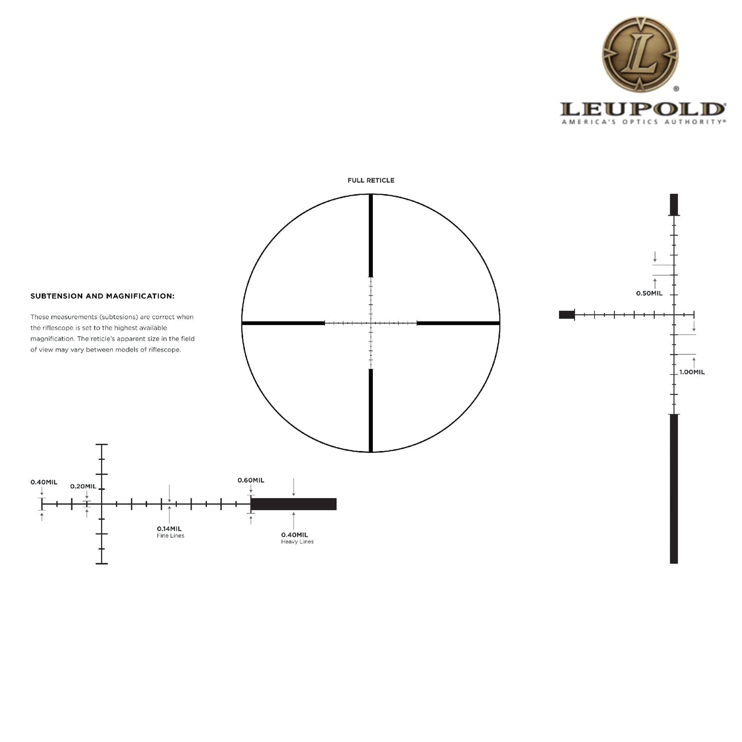 Leupold VX-5HD Gen 2 3-15x44 CDS-SZL2 Side-Focus Riflescope - HTMR-MIL Reticle Rifle Scope Leupold