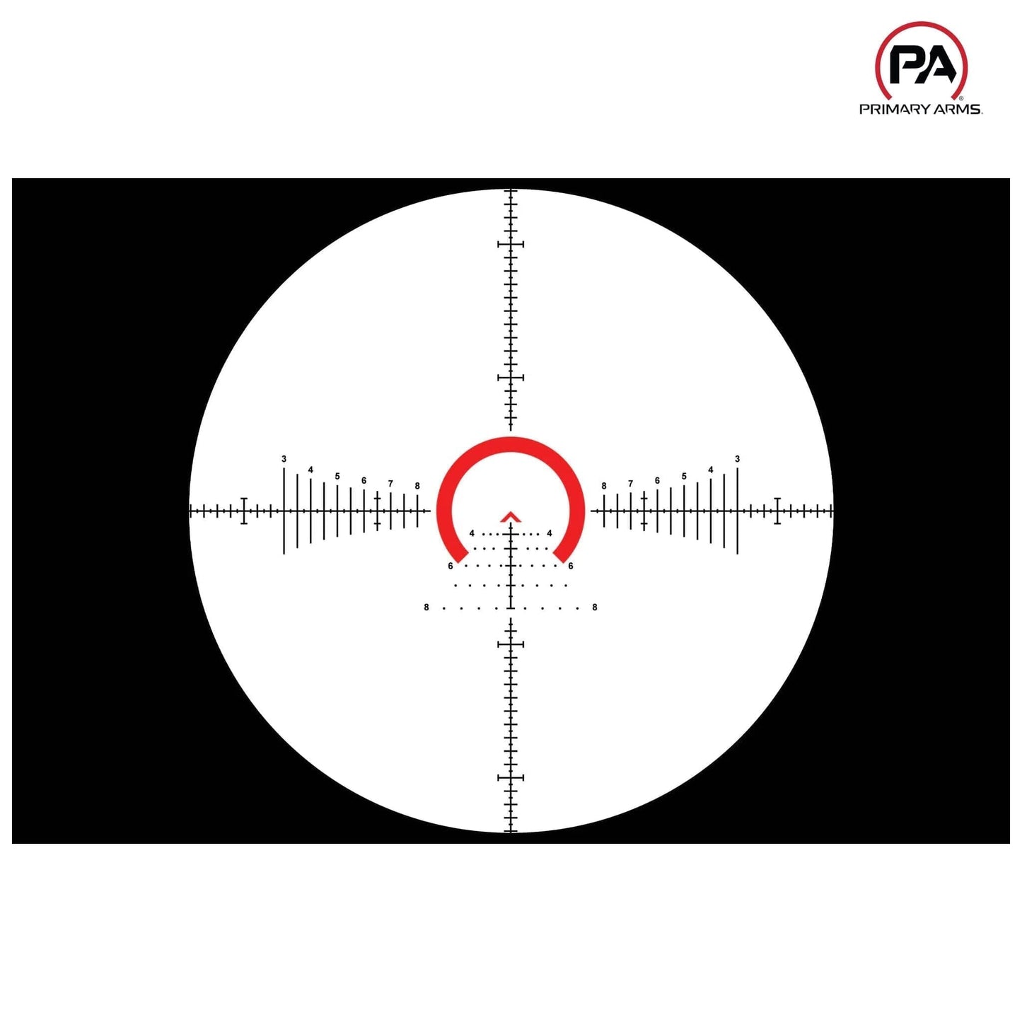 Primary Arms Compact PLxC 1-8x24 FFP Riflescope - ACSS Raptor M8 Yard Reticle - FDE Rifle Scope Primary Arms