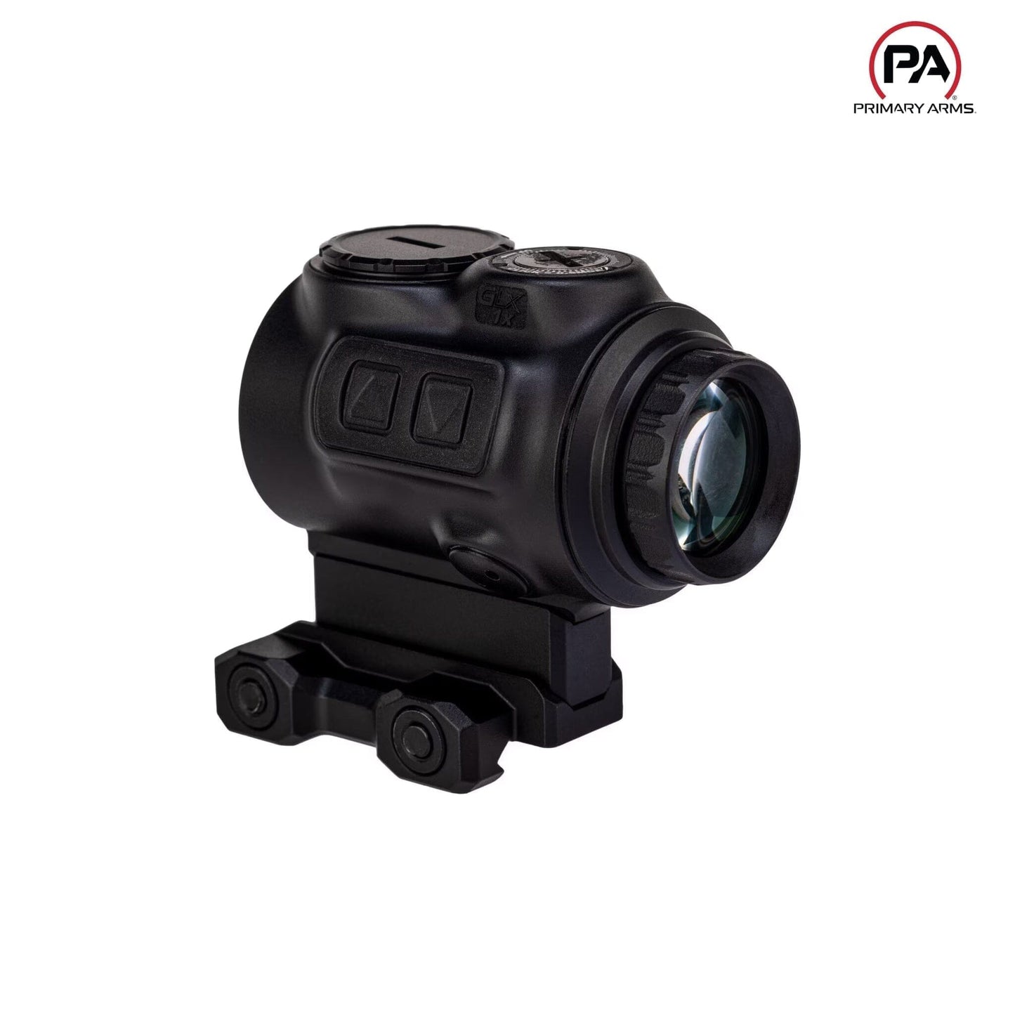 Primary Arms GLx 1x MicroPrism Scope - Red ACSS Cyclops Reticle - Black Prism Scope Primary Arms