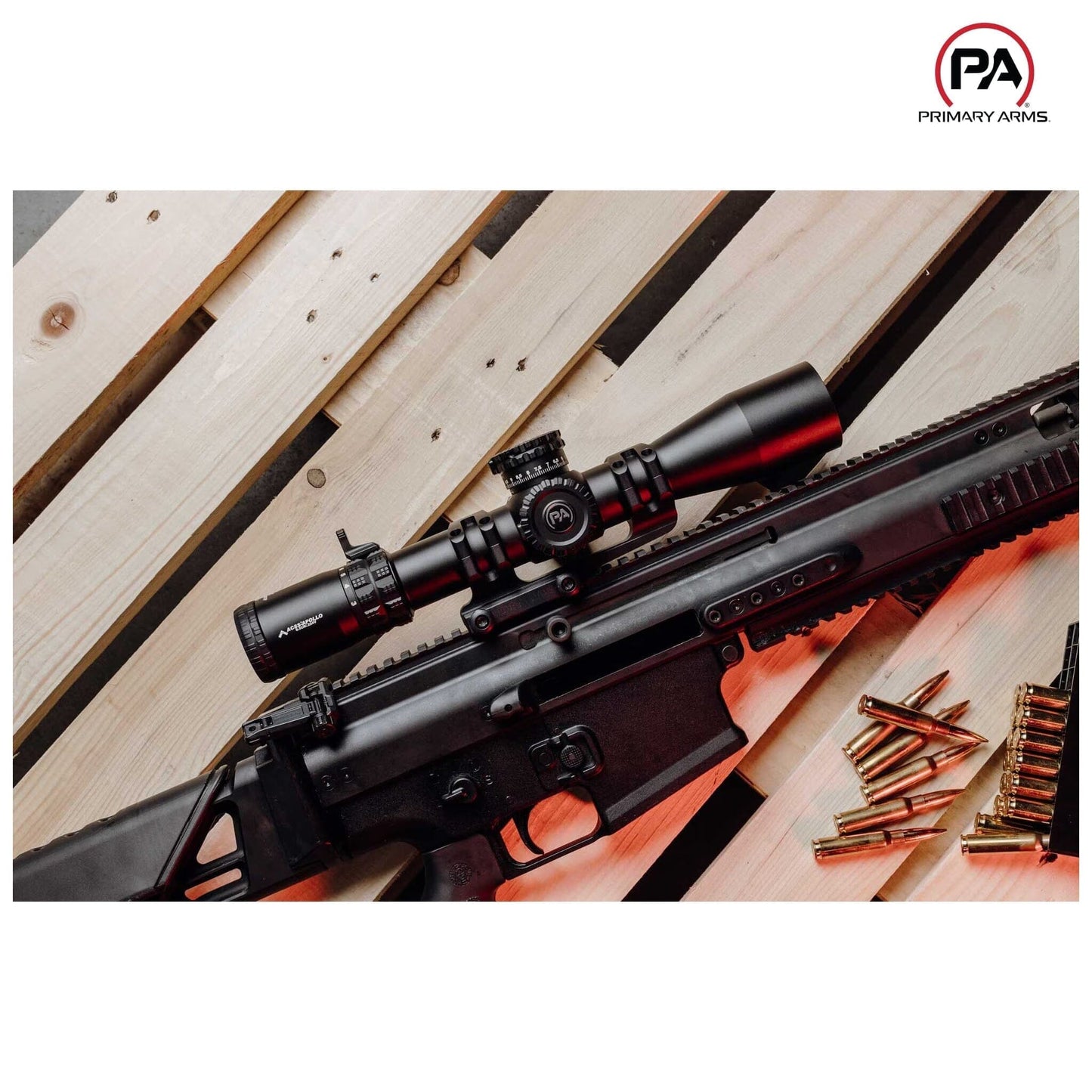 Primary Arms GLx 3-18x44 FFP Riflescope - ACSS Apollo Reticle Rifle Scope Primary Arms