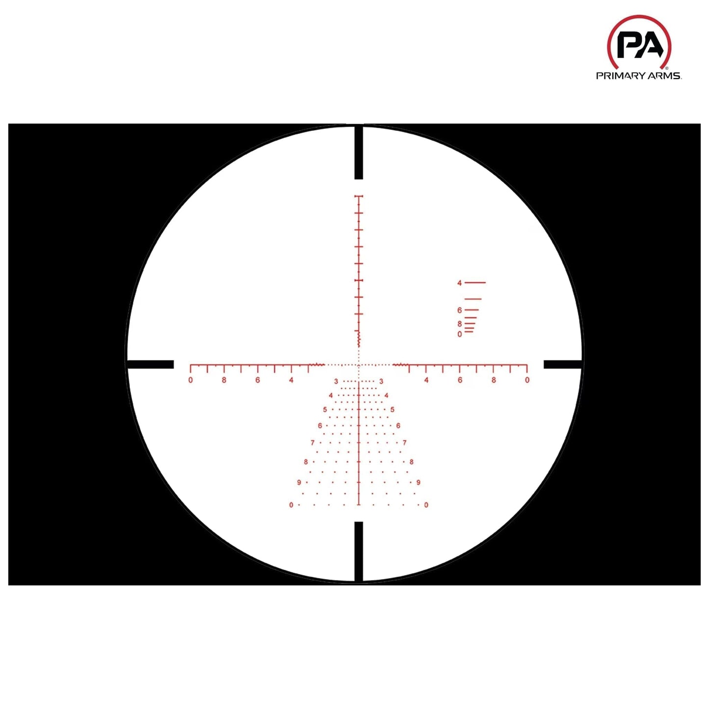 Primary Arms GLx 3-18x44 FFP Riflescope - ACSS Apollo Reticle Rifle Scope Primary Arms
