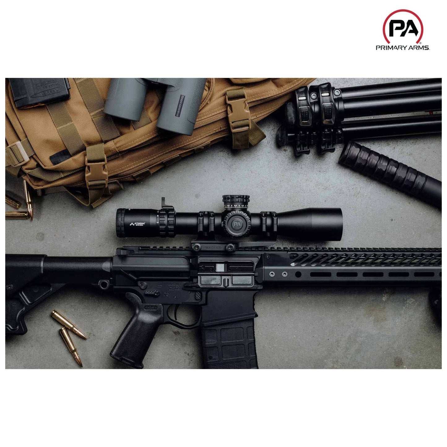 Primary Arms GLx 3-18x44 FFP Riflescope - ACSS Athena BPR MIL Reticle Rifle Scope Primary Arms