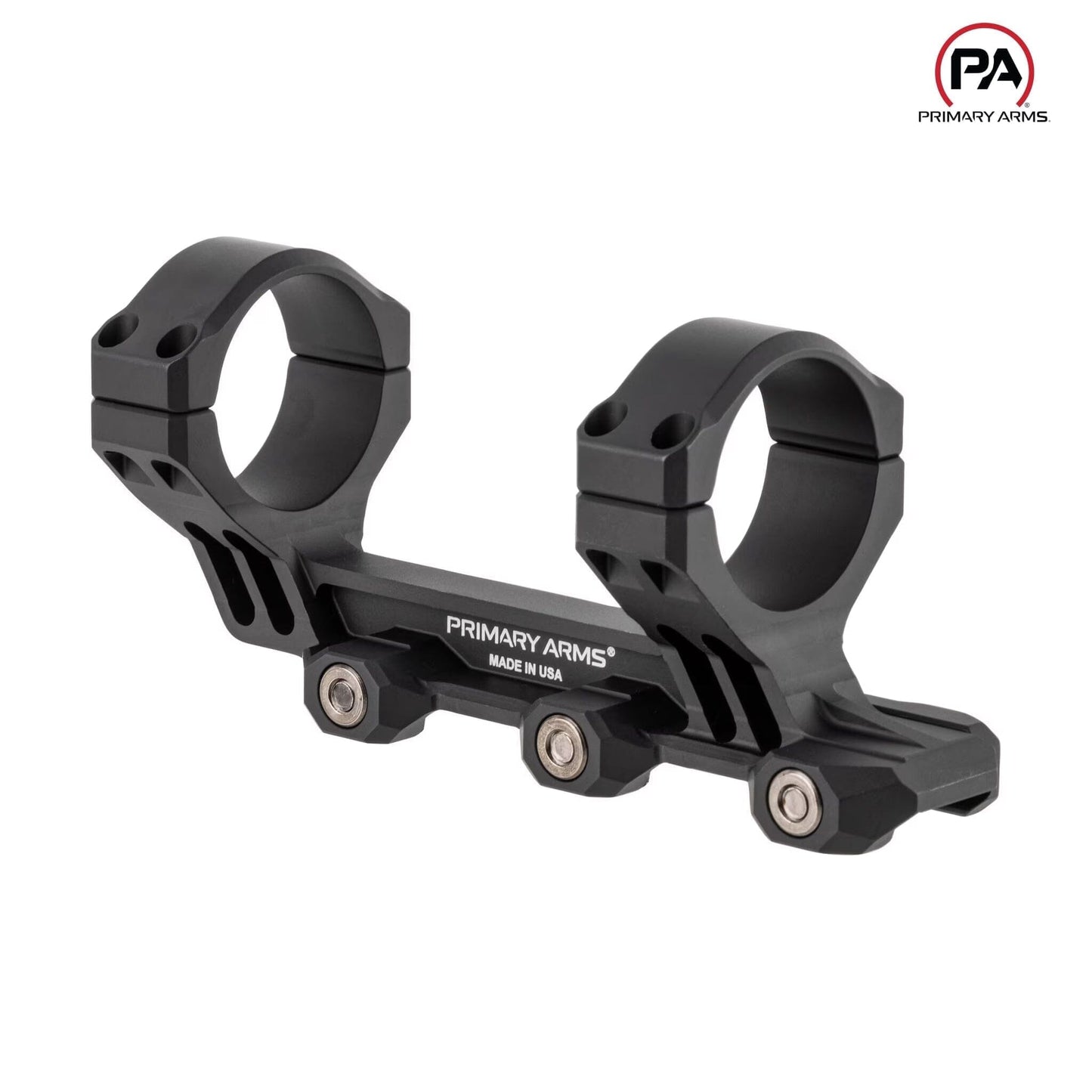 Primary Arms PLx 34mm Cantilever Mount - 1.5″ Offset with 20 MOA - Black Rifle Scope Mount Primary Arms