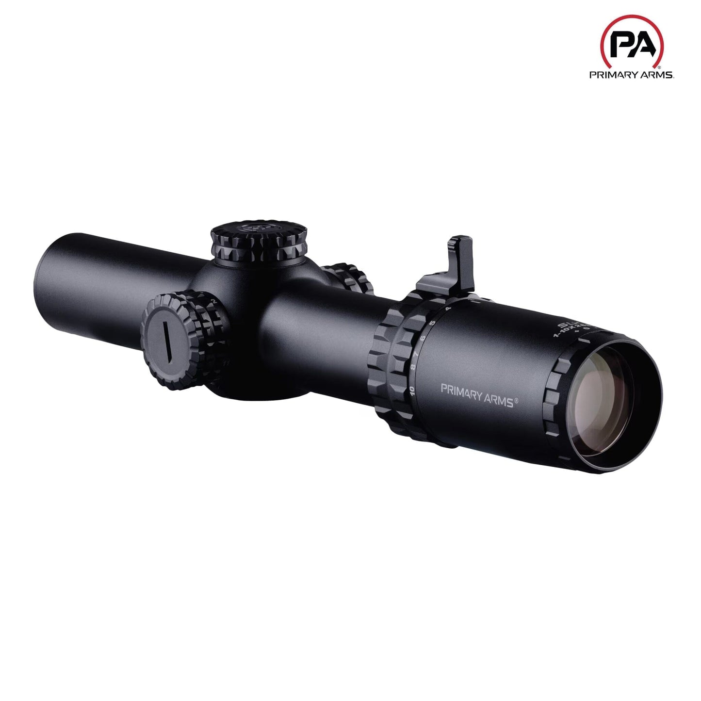 Primary Arms SLx 1-10x28 SFP Riflescope - ACSS Nova Fiber Wire Reticle Rifle Scope Primary Arms