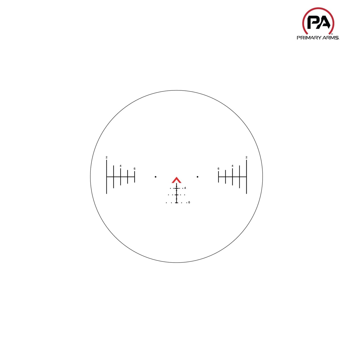 Primary Arms SLx 1–6×24 SFP Riflescope Gen IV - ACSS Aurora 7.62×39/.300 BLK Yard Reticle Rifle Scope Primary Arms