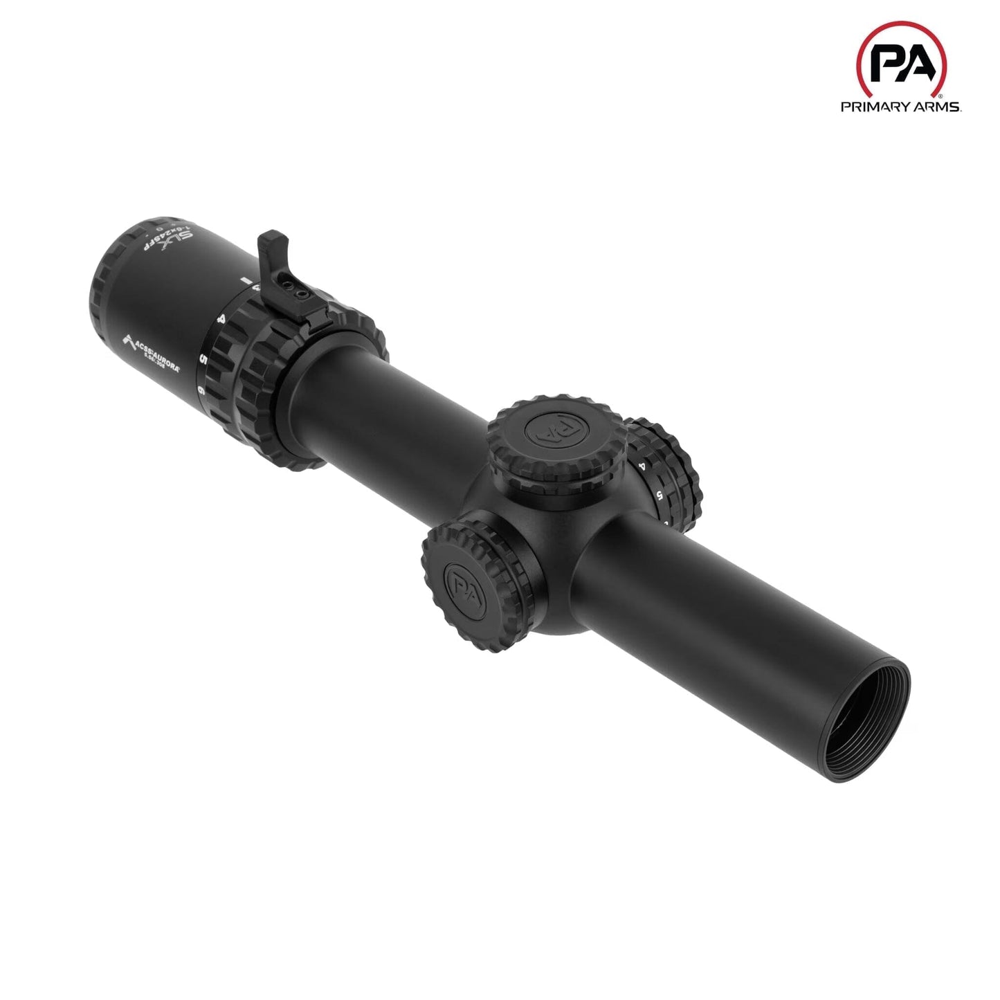 Primary Arms SLx 1-6×24 SFP Riflescope Gen IV - ACSS Aurora Meter Reticle Rifle Scope Primary Arms