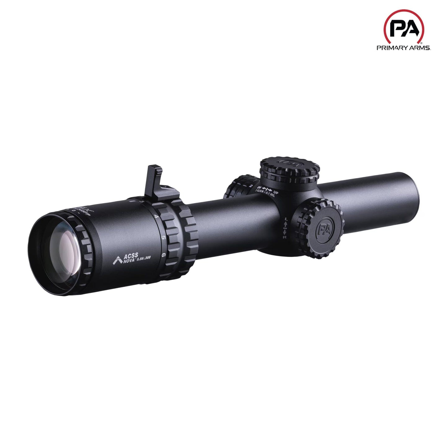 Primary Arms SLx 1-6x24 SFP Riflescope Gen IV - ACSS Nova 5.56/.308 Fiber-Wire Reticle Rifle Scope Primary Arms