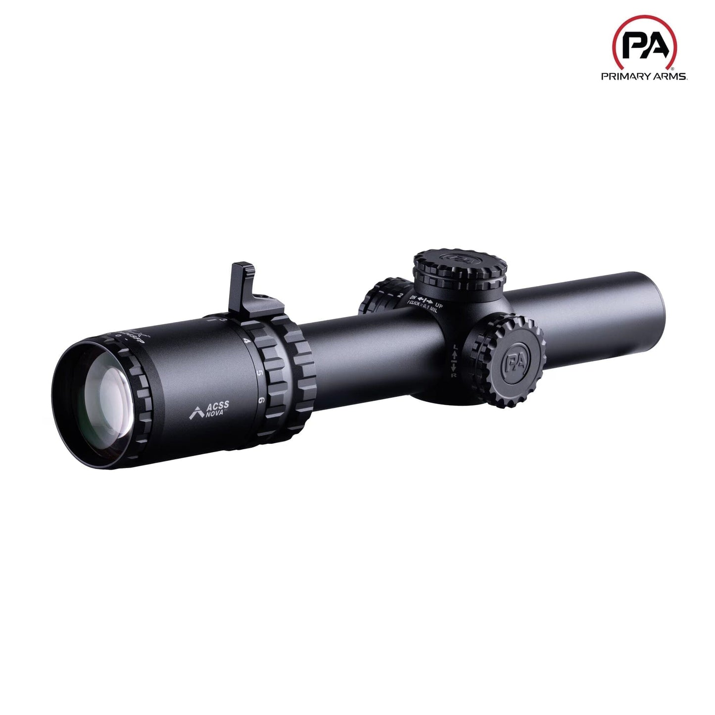 Primary Arms SLx 1-6x24 SFP Riflescope Gen IV - ACSS Nova Fiber Wire Reticle Rifle Scope Primary Arms