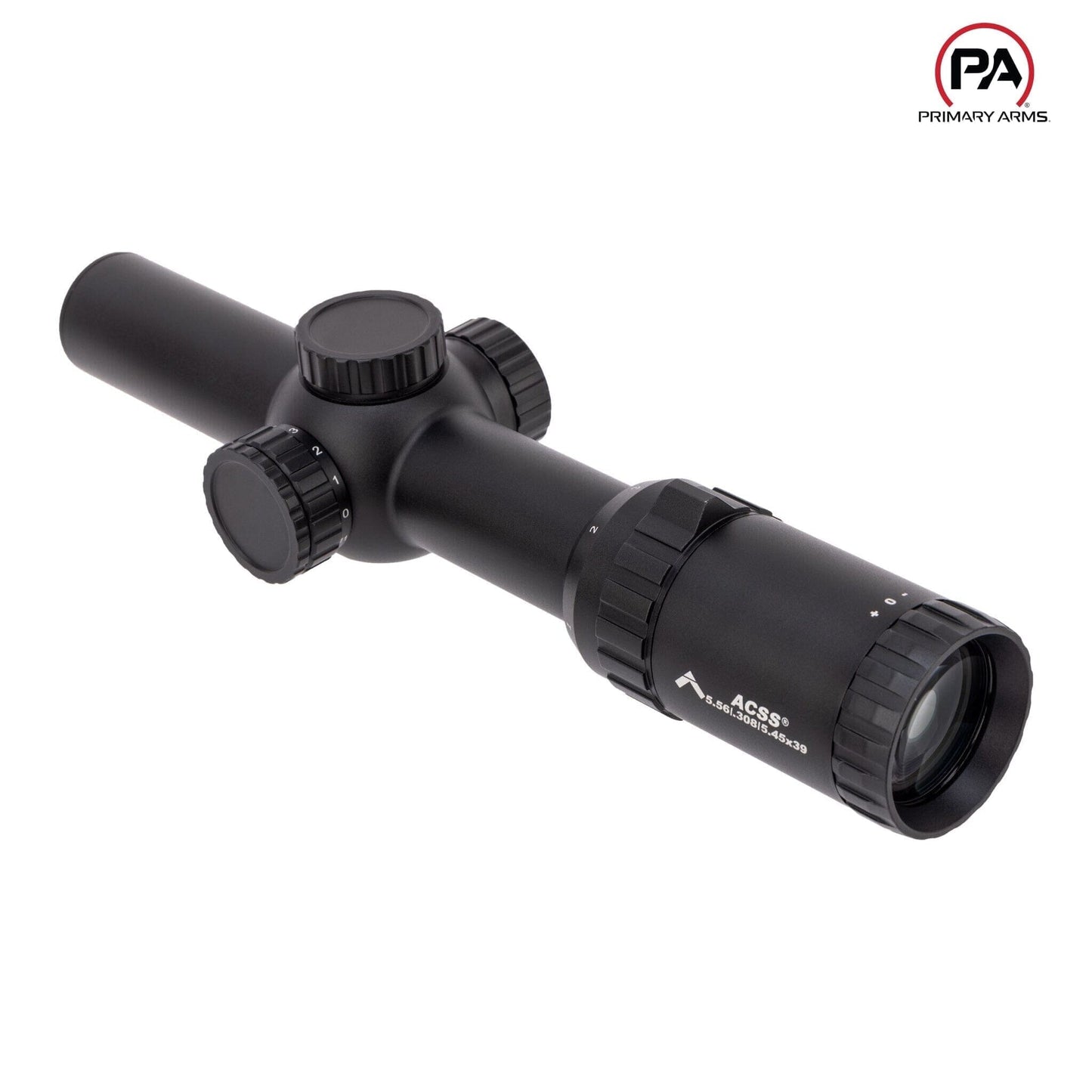 Primary Arms SLx 1-8x24 Riflescope - ACSS 5.56/5.45/.308 Reticle Rifle Scope Primary Arms