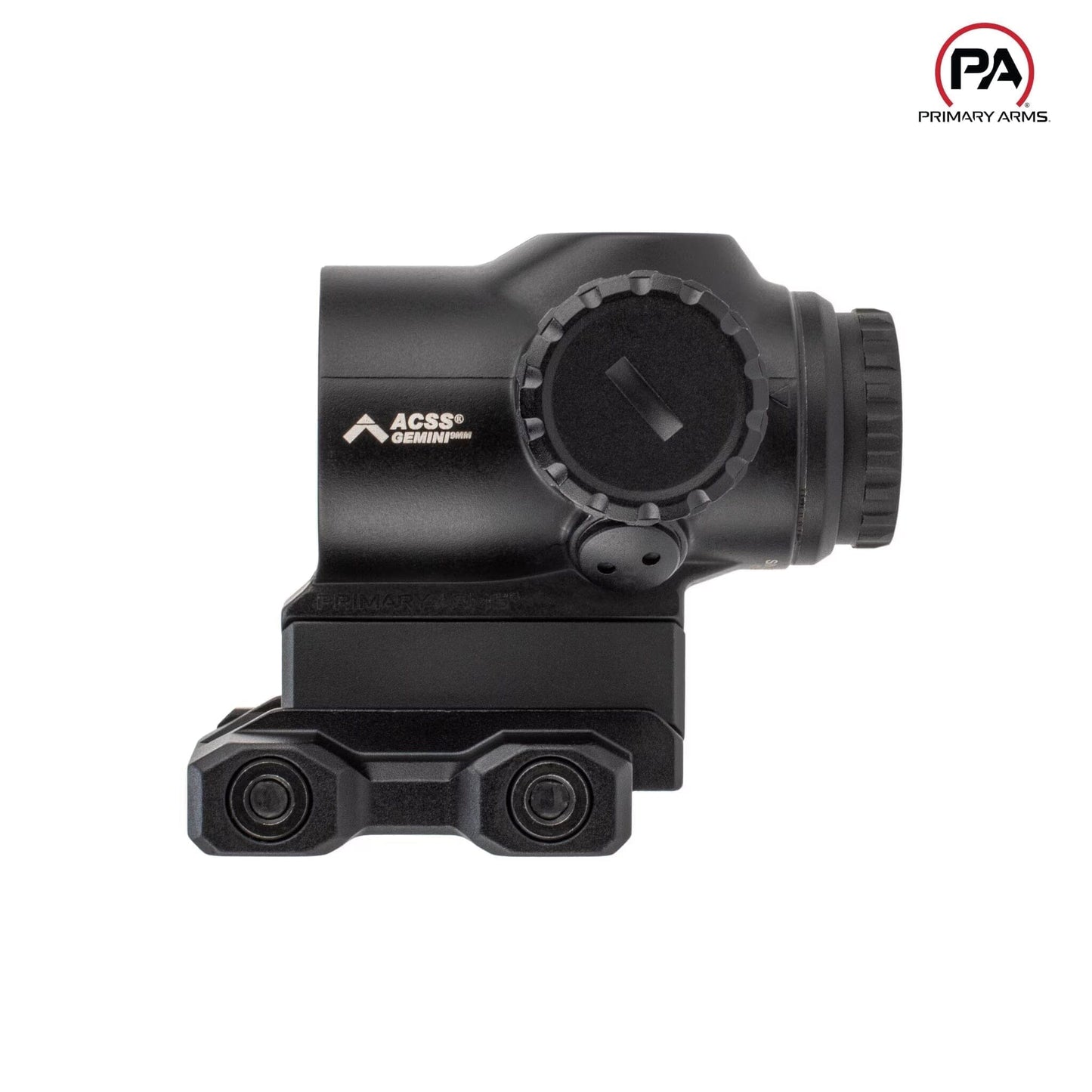 Primary Arms SLx 1× MicroPrism Scope - Green ACSS Gemini 9mm Reticle Prism Scope Primary Arms