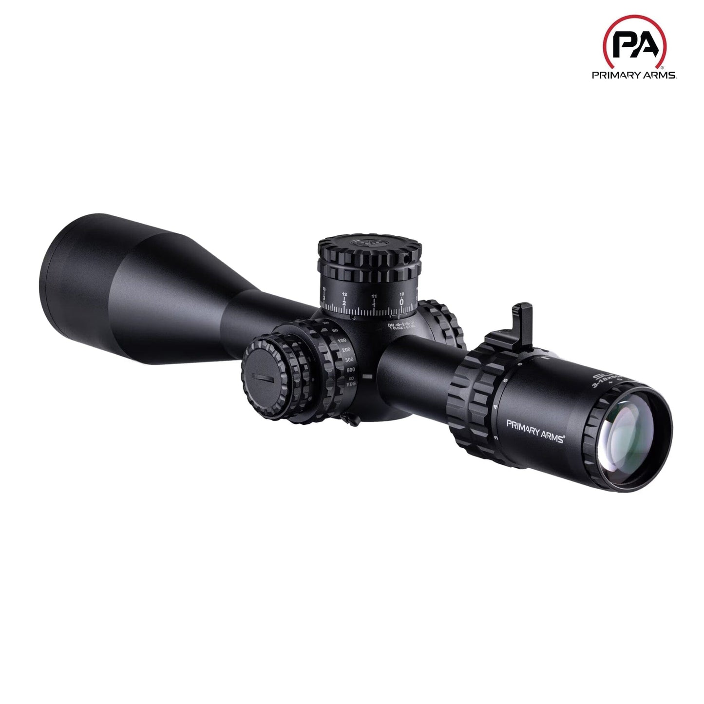 Primary Arms SLx 3-18x50 FFP Gen II Riflescope - ACSS HUD DMR 308 Reticle Rifle Scope Primary Arms