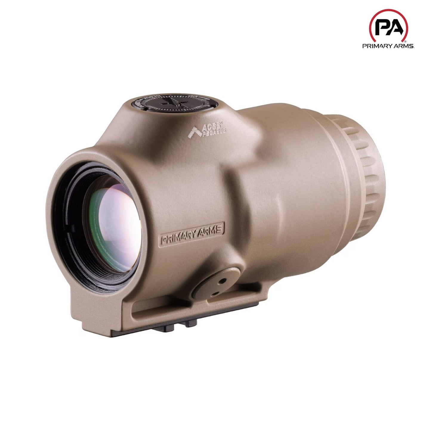 Primary Arms SLx 3X Micro Magnifier - ACSS Pegasus Ranging Reticle Magnifier Primary Arms