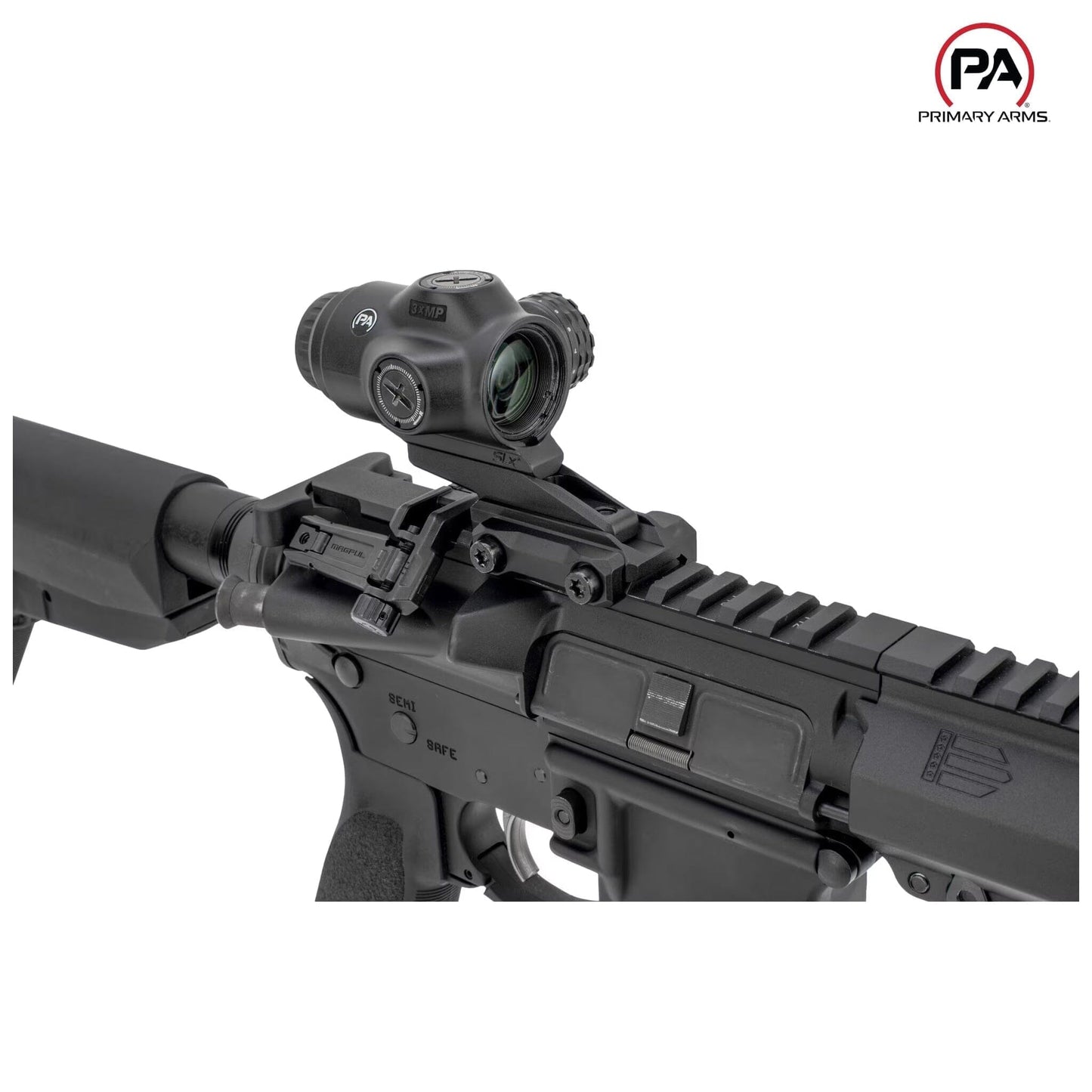 Primary Arms SLx 3x MicroPrism Scope - Green ACSS Raptor 7.62x39/.300BLK Yard Reticle Prism Scope Primary Arms
