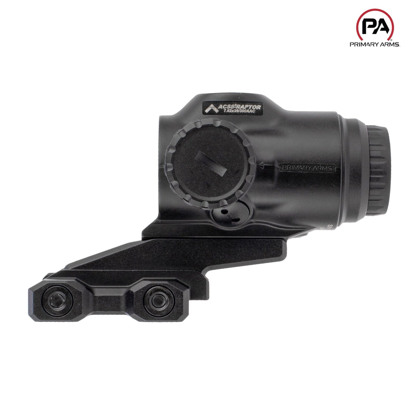 Primary Arms SLx 3x MicroPrism Scope - Green ACSS Raptor 7.62x39/.300BLK Yard Reticle Prism Scope Primary Arms