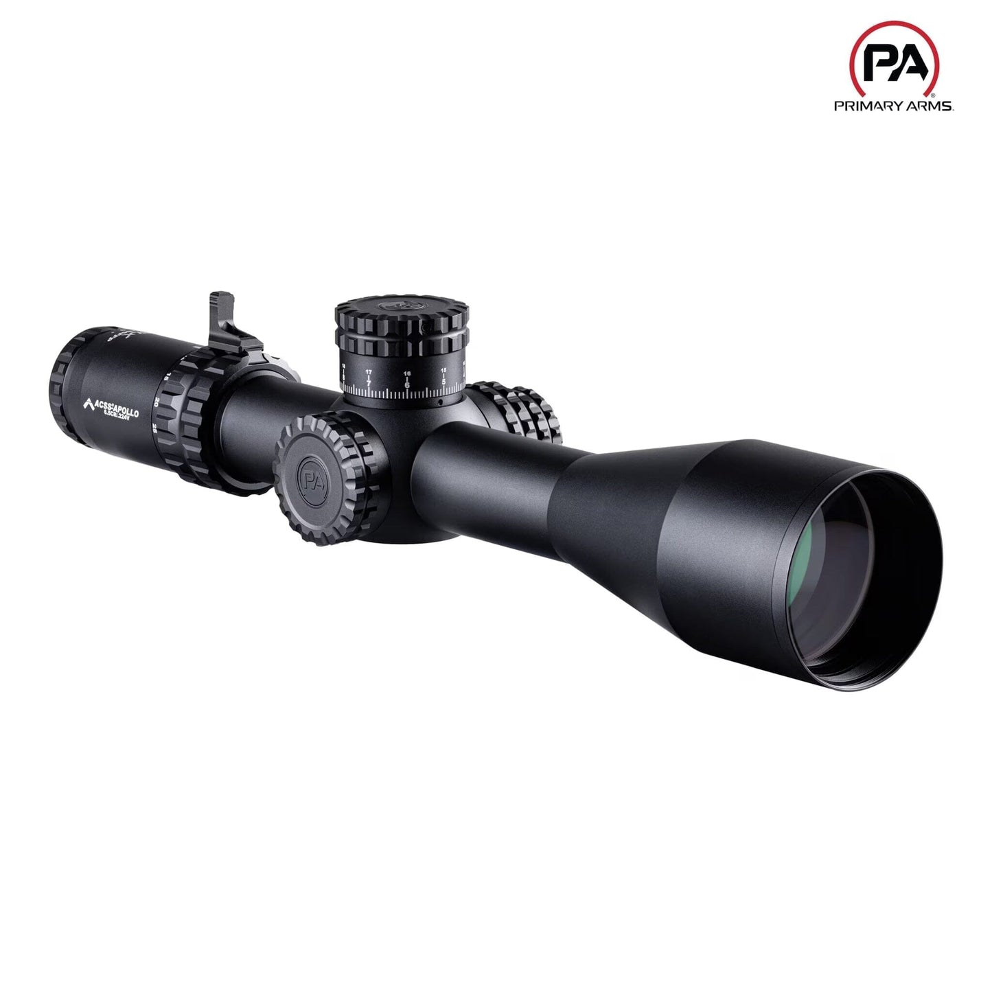Primary Arms SLx 5-25x56 FFP Riflescope - ACSS Apollo 6.5CR/.224V Reticle Rifle Scope Primary Arms