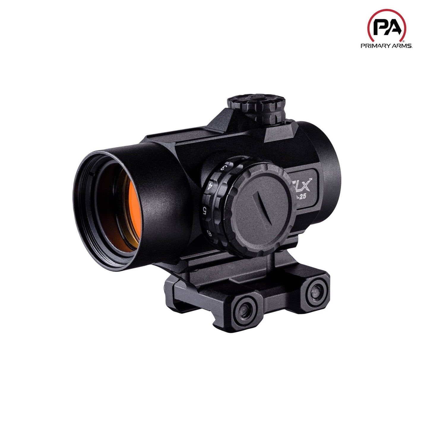 Primary Arms SLx MD-25 Rotary Knob Microdot Gen II - 2 MOA Dot Red Dot Sight Primary Arms
