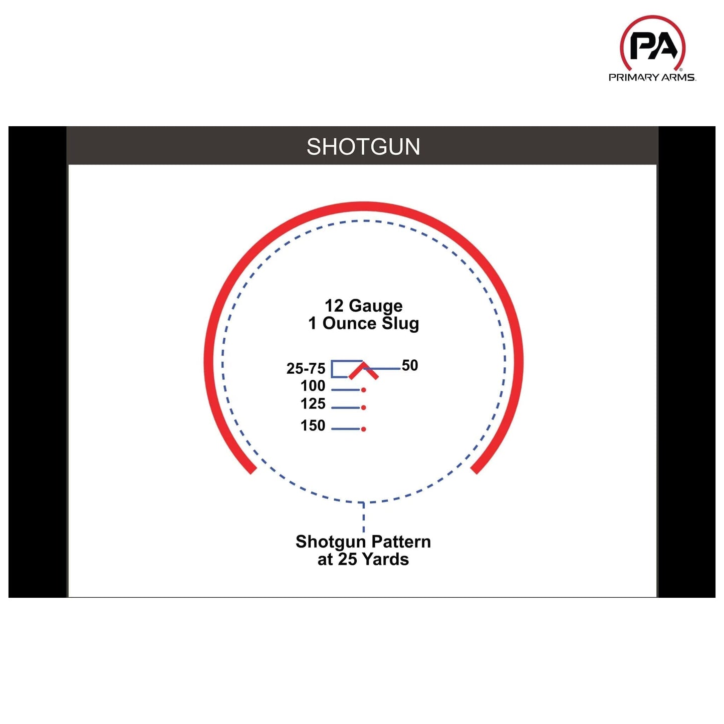 Primary Arms SLx MD-25 Rotary Knob Microdot Gen II - ACSS-CQB Dot Red Dot Sight Primary Arms