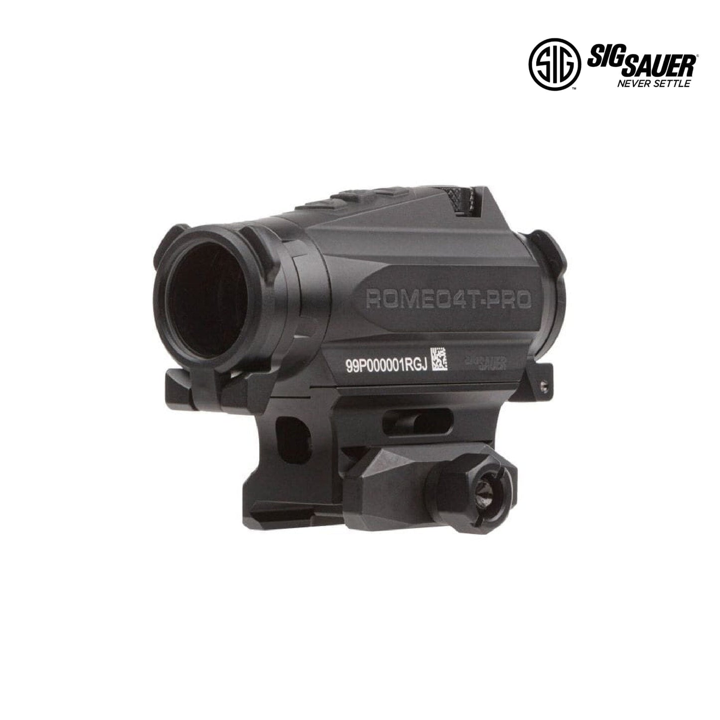 SIG Sauer ROMEO4T-PRO Red Dot Sight - 2 MOA Quad Ballistic Circle Dot - Black Red Dot Sight SIG Sauer