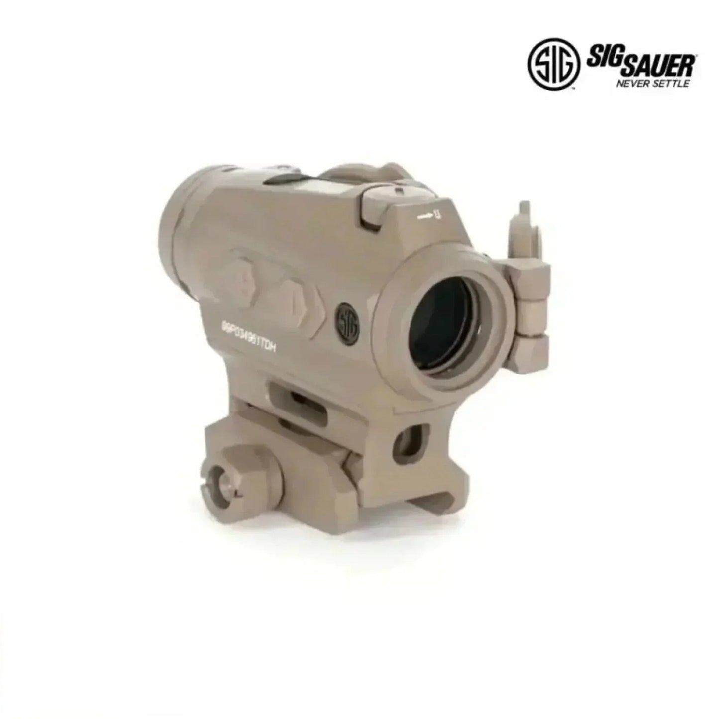 SIG Sauer ROMEO4T Red Dot Sight - 2 MOA Ballistic Circle Dot - FDE Red Dot Sight SIG Sauer