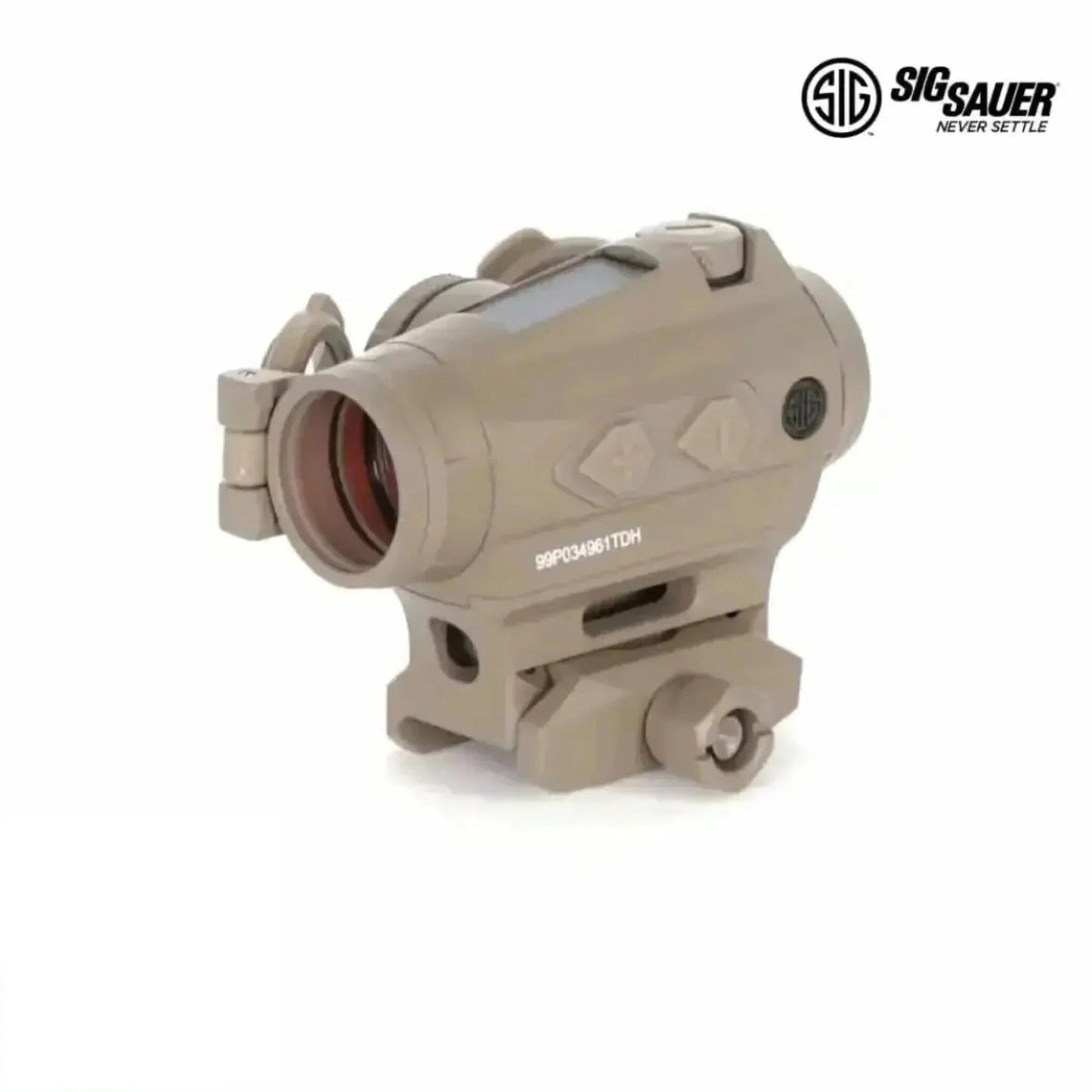 SIG Sauer ROMEO4T Red Dot Sight - 2 MOA Ballistic Circle Dot - FDE Red Dot Sight SIG Sauer
