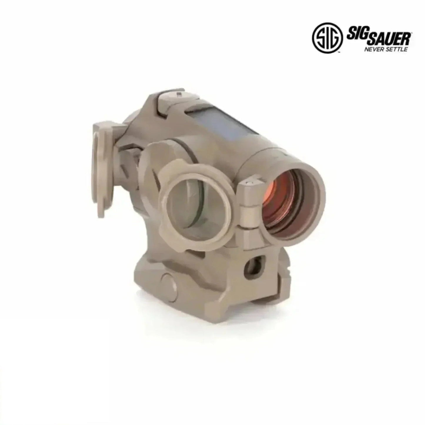 SIG Sauer ROMEO4T Red Dot Sight - 2 MOA Ballistic Circle Dot - FDE Red Dot Sight SIG Sauer
