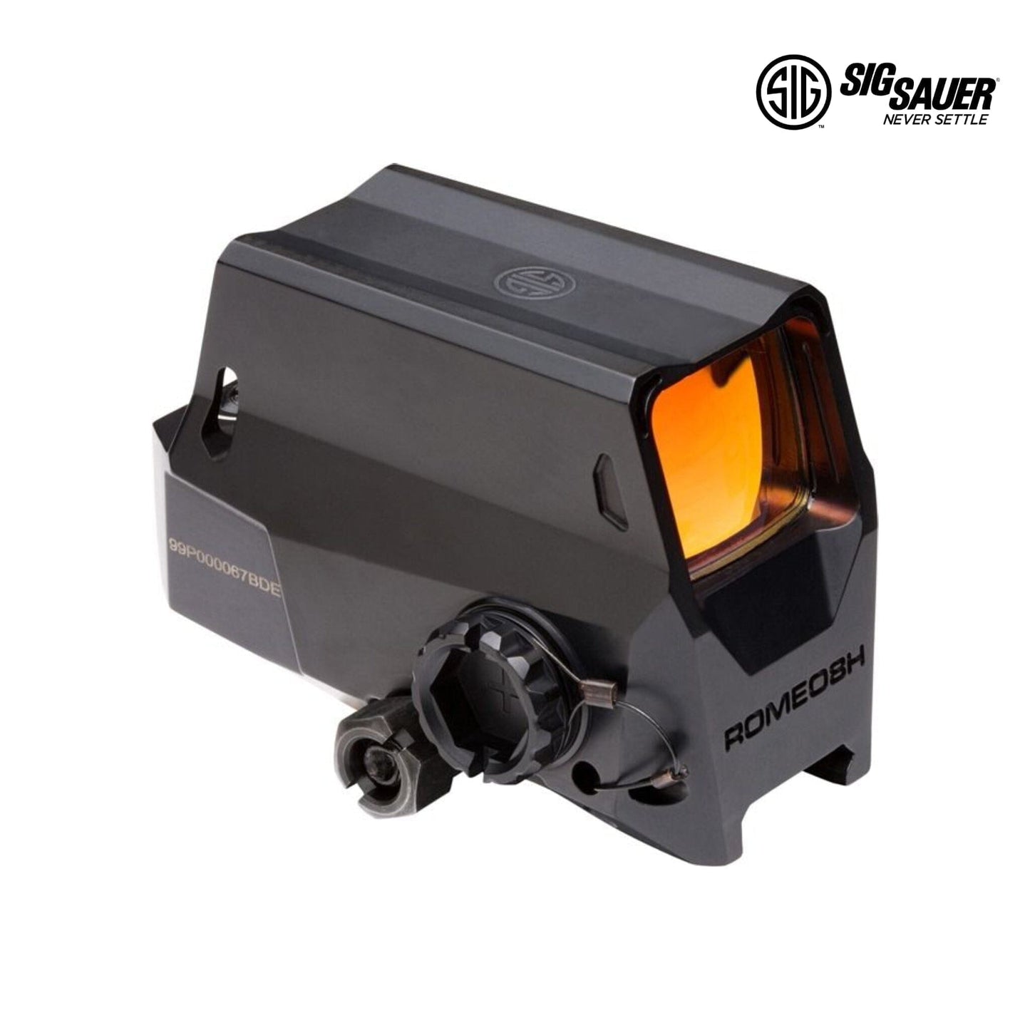 SIG Sauer ROMEO8H Red Dot Sight - 2 MOA Ballistic Circle Dot - Black Red Dot Sight SIG Sauer
