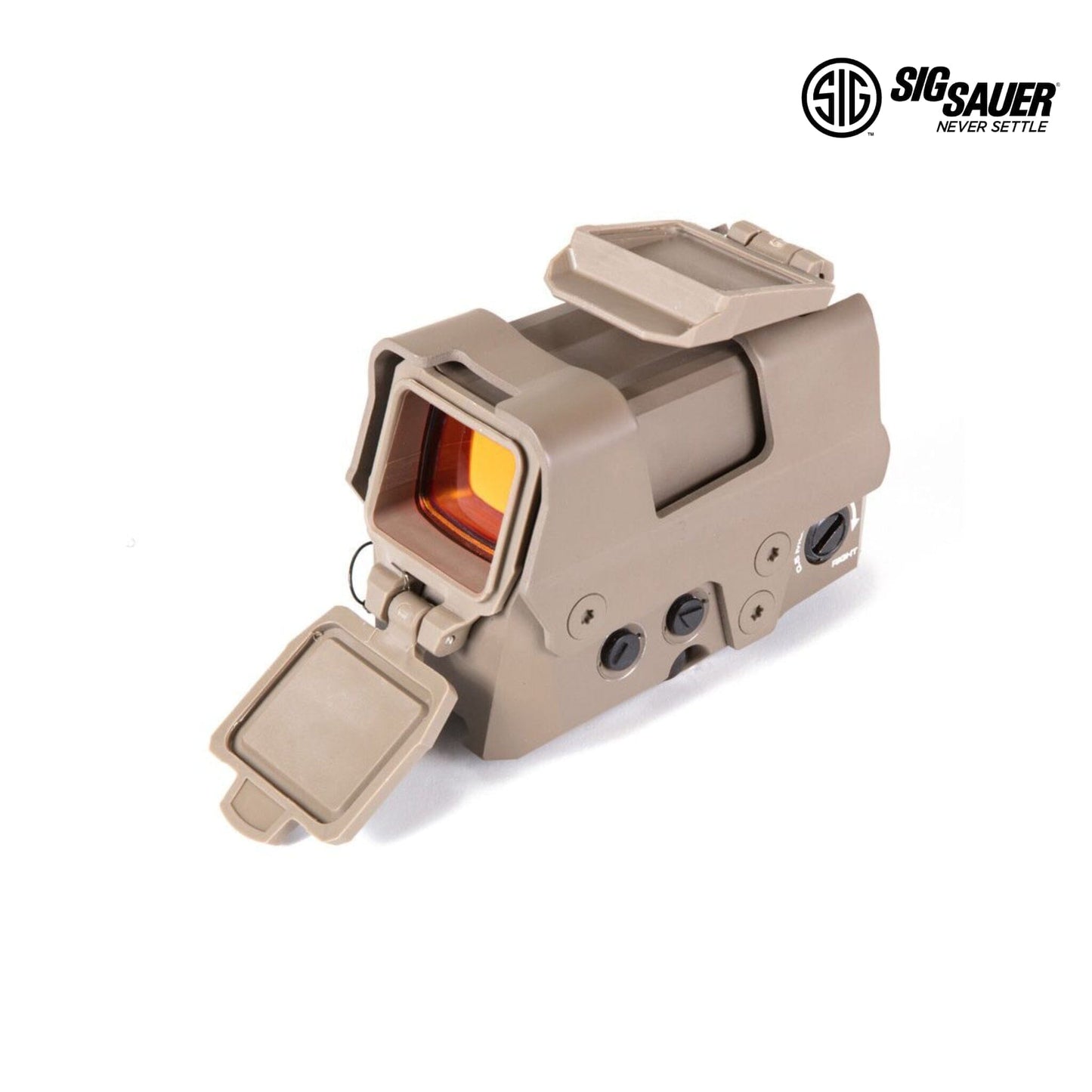 SIG Sauer ROMEO8T Red Dot Sight - 2 MOA Ballistic Circle Dot - FDE Red Dot Sight SIG Sauer