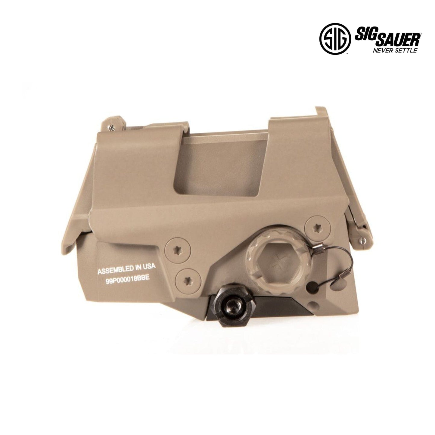 SIG Sauer ROMEO8T Red Dot Sight - 2 MOA Ballistic Circle Dot - FDE Red Dot Sight SIG Sauer