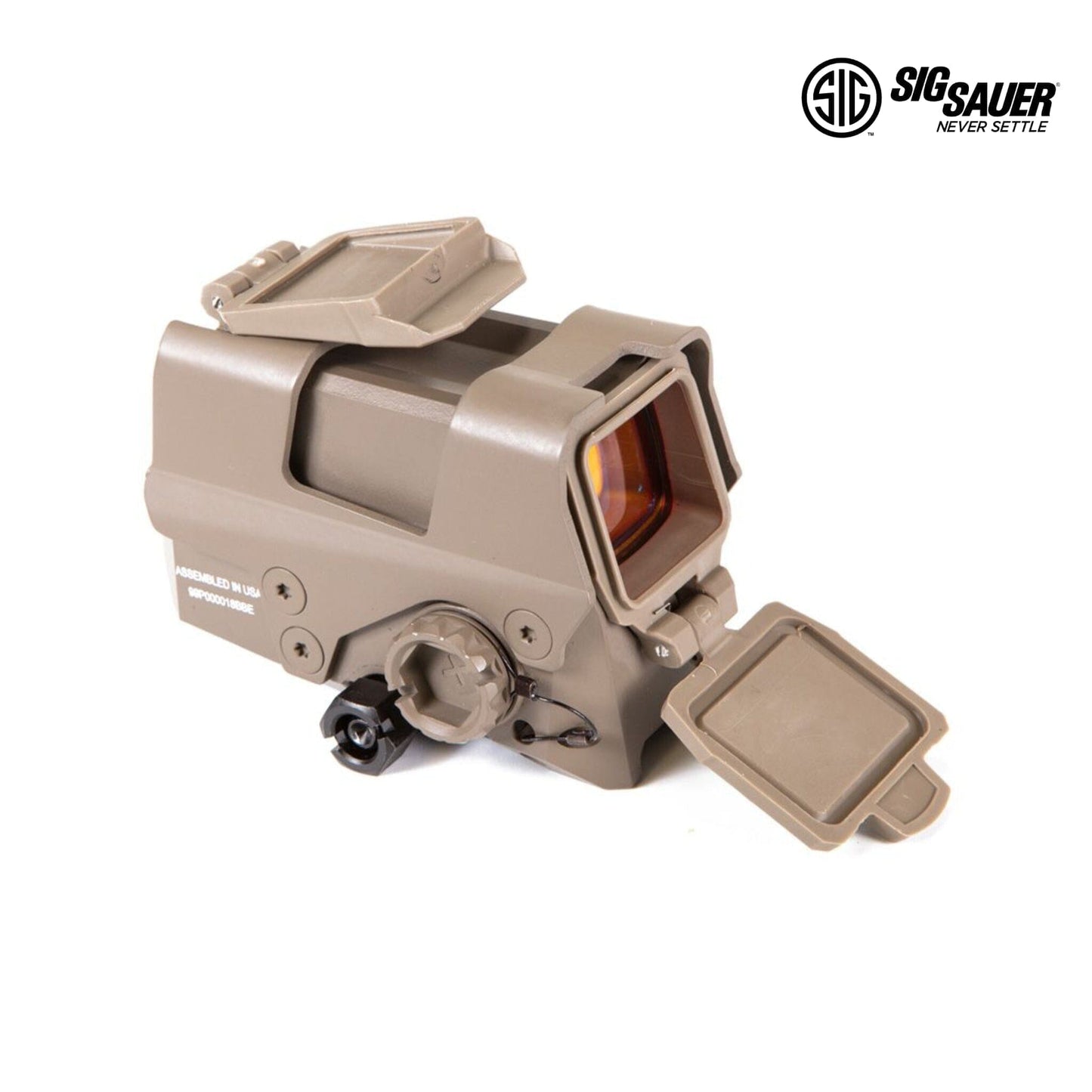 SIG Sauer ROMEO8T Red Dot Sight - 2 MOA Ballistic Circle Dot - FDE Red Dot Sight SIG Sauer