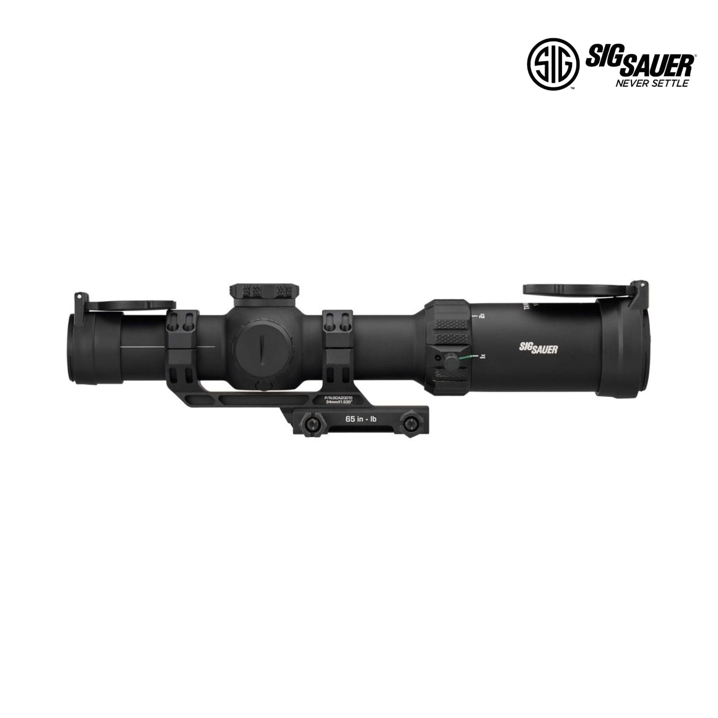 SIG Sauer TANGO-MSR 1-10x26 FFP Riflescope - MSR BDC10 Reticle - Black Rifle Scope SIG Sauer