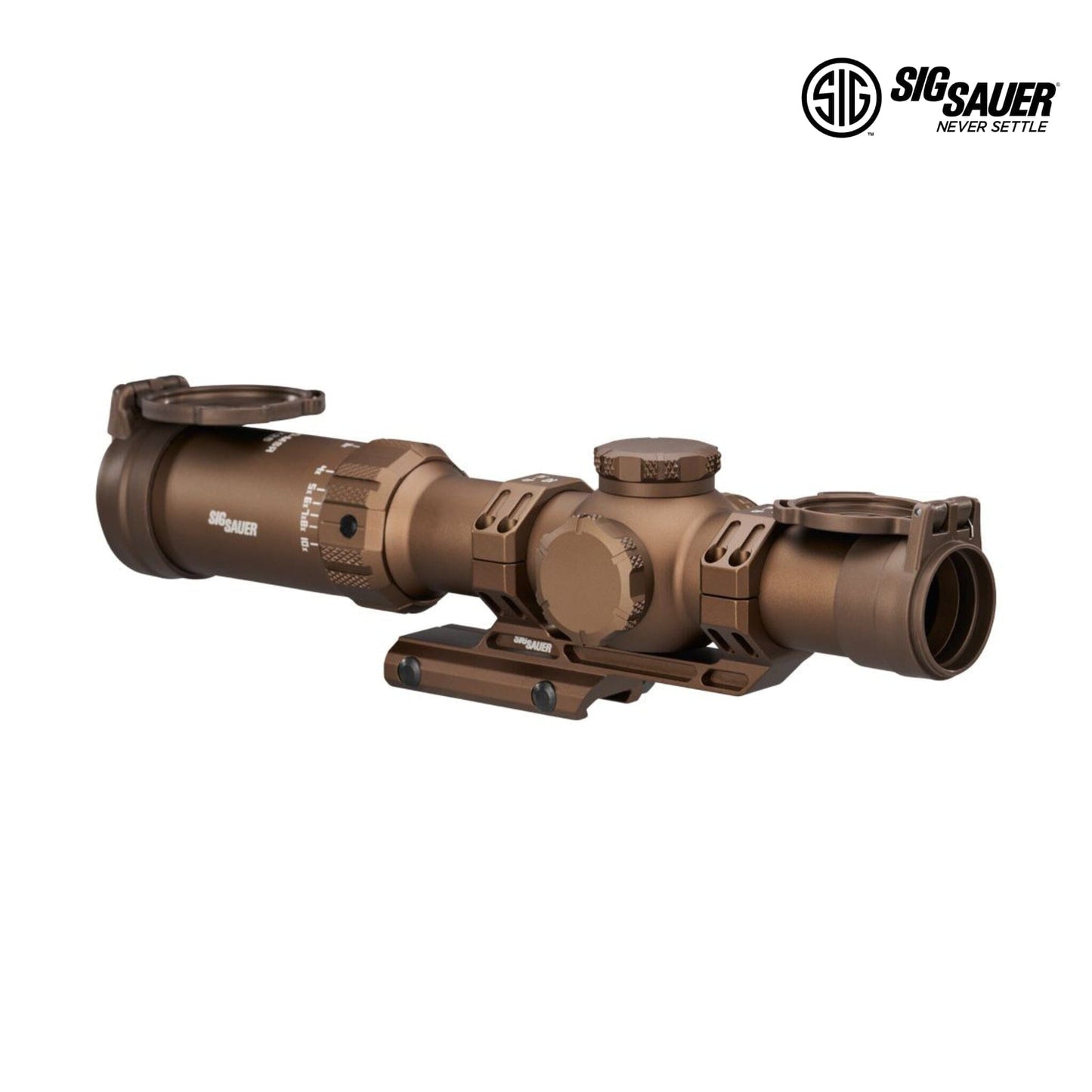 SIG Sauer TANGO-MSR 1-10x26 FFP Riflescope - MSR BDC10 Reticle - Coyote Tan Rifle Scope SIG Sauer