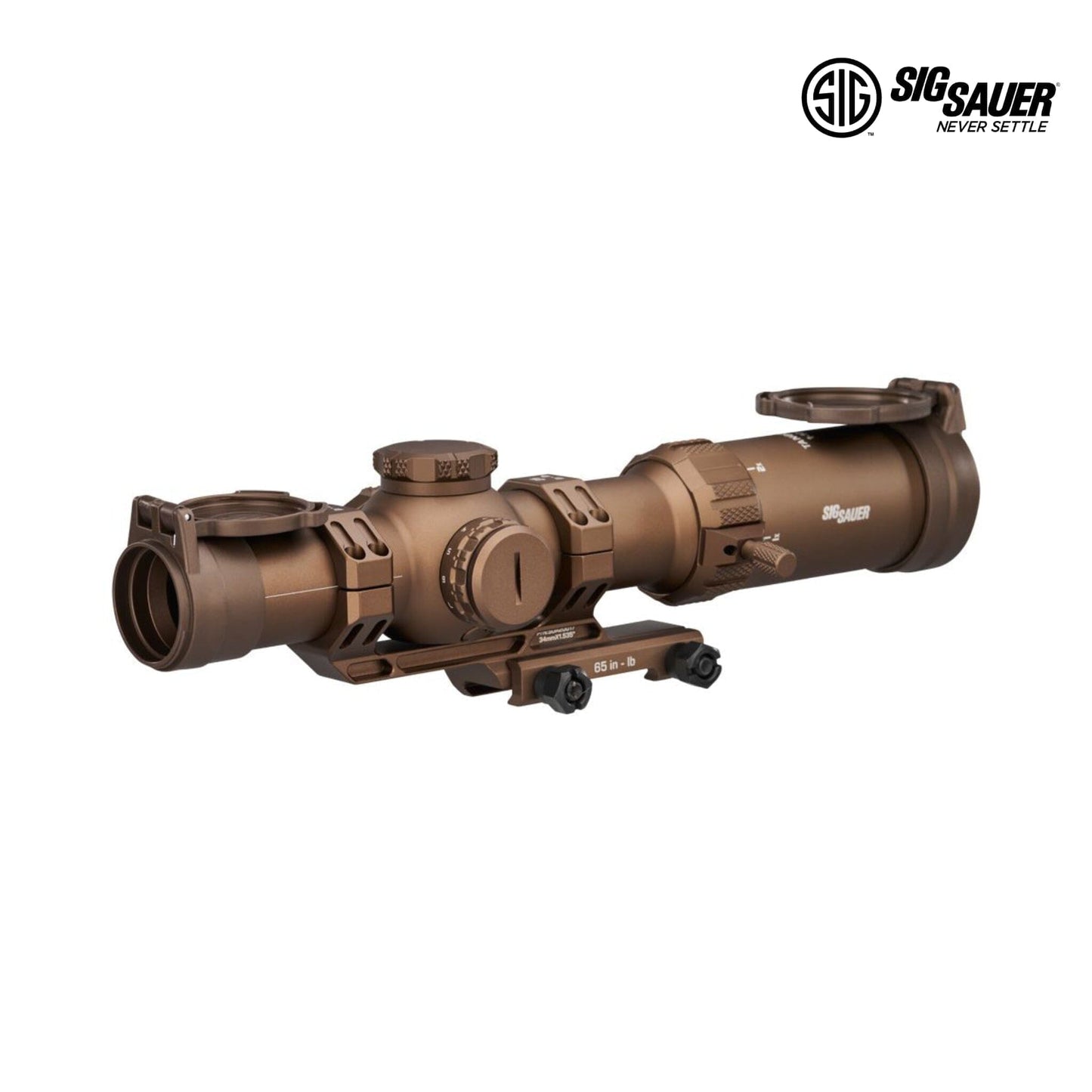 SIG Sauer TANGO-MSR 1-10x26 FFP Riflescope - MSR BDC10 Reticle - Coyote Tan Rifle Scope SIG Sauer