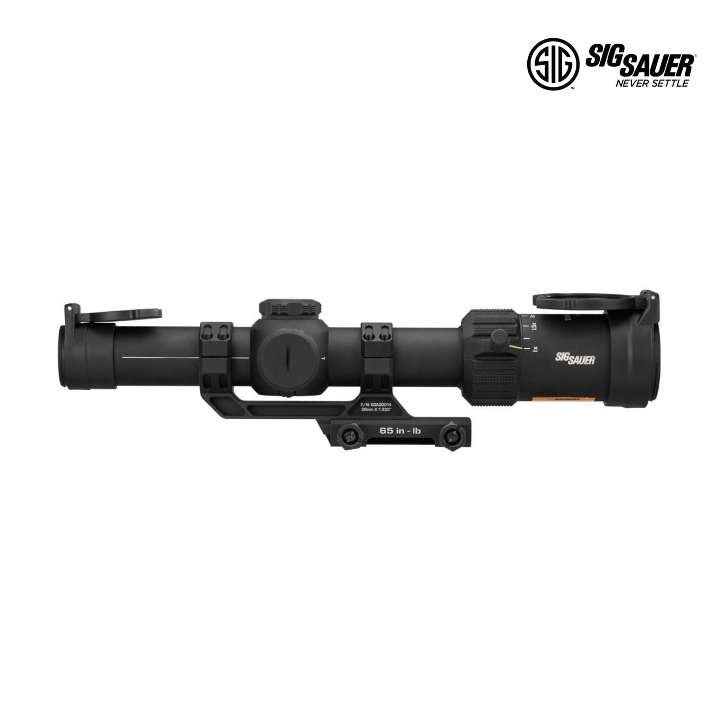 SIG Sauer TANGO-MSR 1-6x24 FFP Riflescope - MSR BDC6 Reticle - Black Rifle Scope SIG Sauer