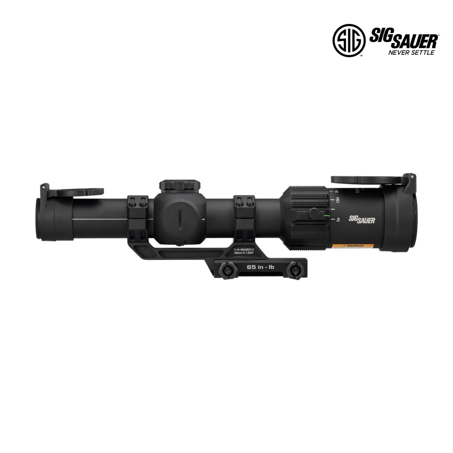 SIG Sauer TANGO-MSR 1-6x24 SFP Riflescope - MSR BDC6 Reticle - Black Rifle Scope SIG Sauer