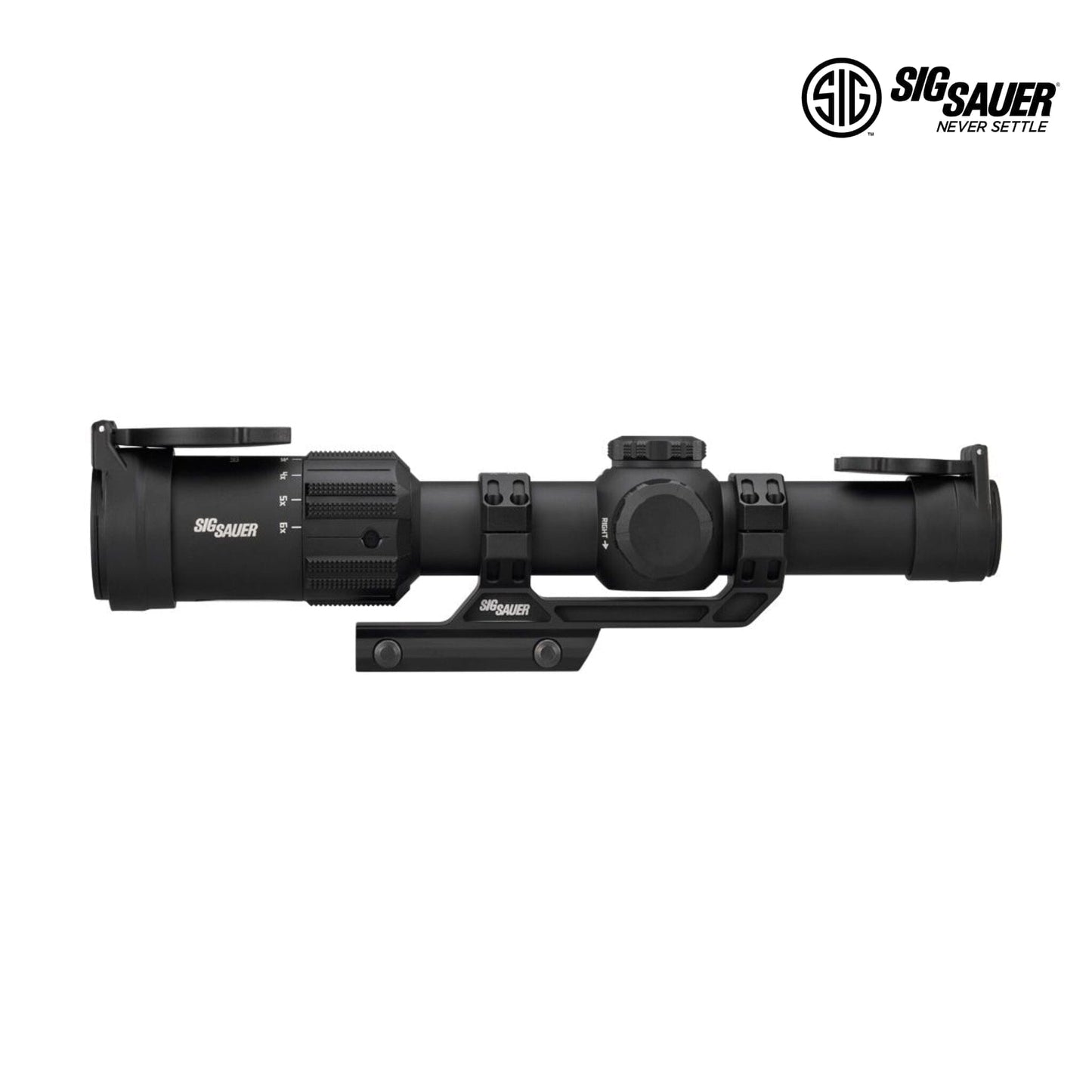 SIG Sauer TANGO-MSR 1-6x24 SFP Riflescope - MSR BDC6 Reticle - Black Rifle Scope SIG Sauer