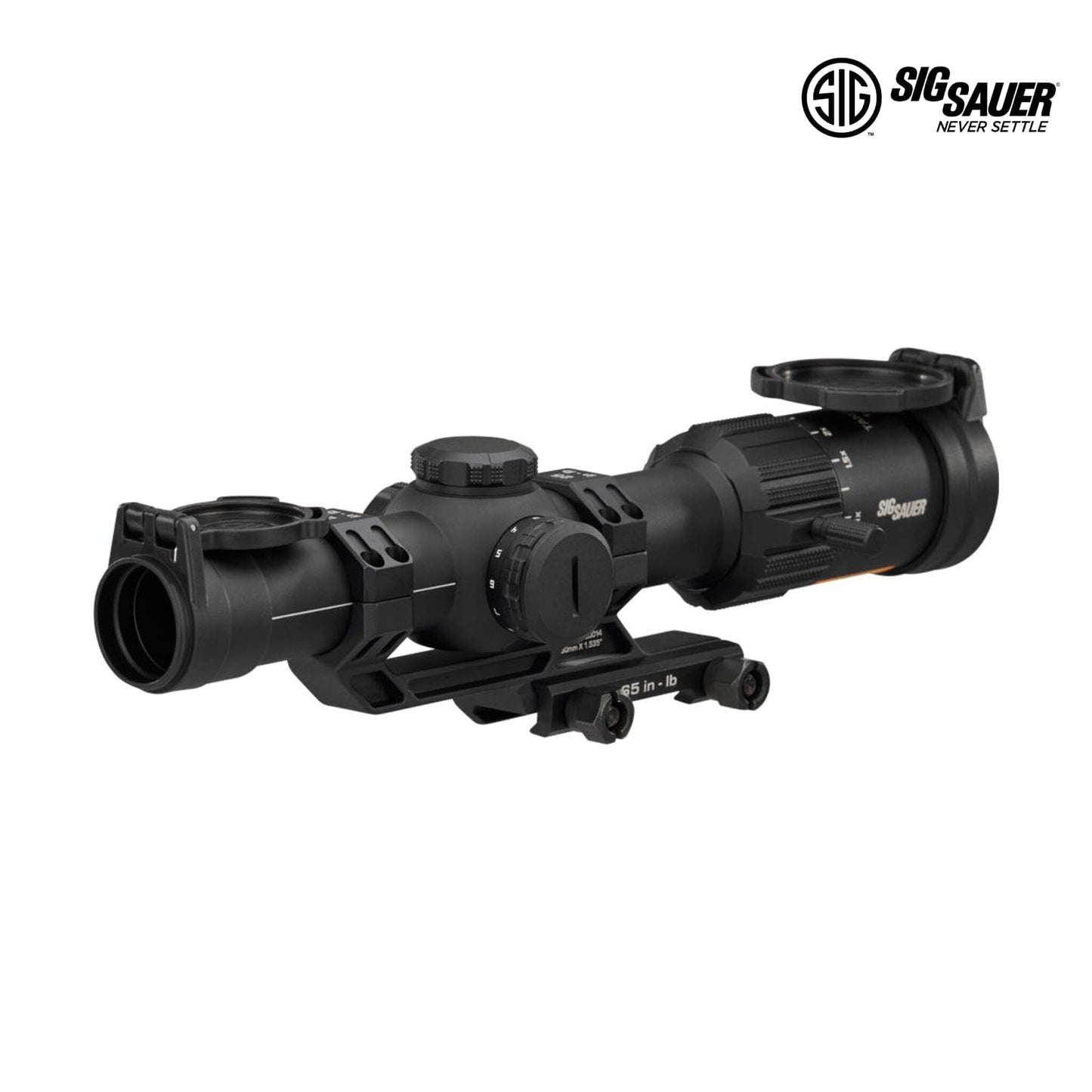 SIG Sauer TANGO-MSR 1-6x24 SFP Riflescope - MSR BDC6 Reticle - Black Rifle Scope SIG Sauer