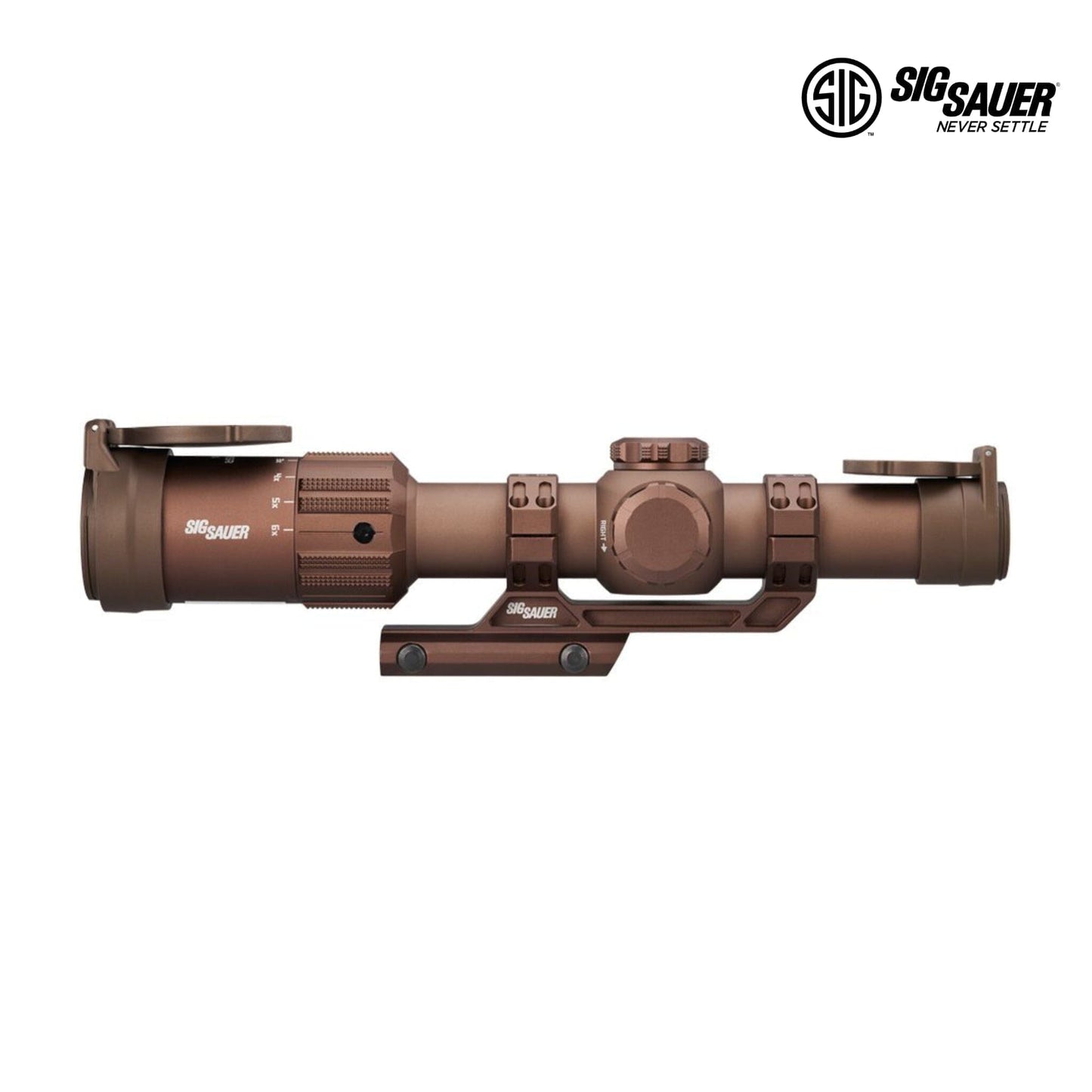 SIG Sauer TANGO-MSR 1-6x24 SFP Riflescope - MSR BDC6 Reticle - Coyote Tan Rifle Scope SIG Sauer
