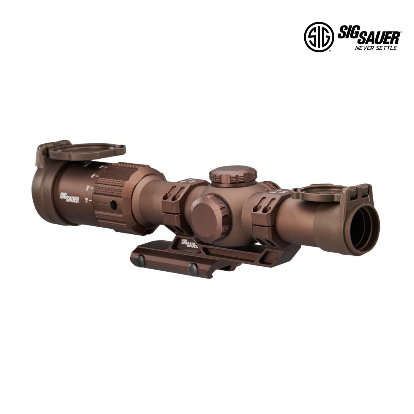 SIG Sauer TANGO-MSR 1-6x24 SFP Riflescope - MSR BDC6 Reticle - Coyote Tan Rifle Scope SIG Sauer