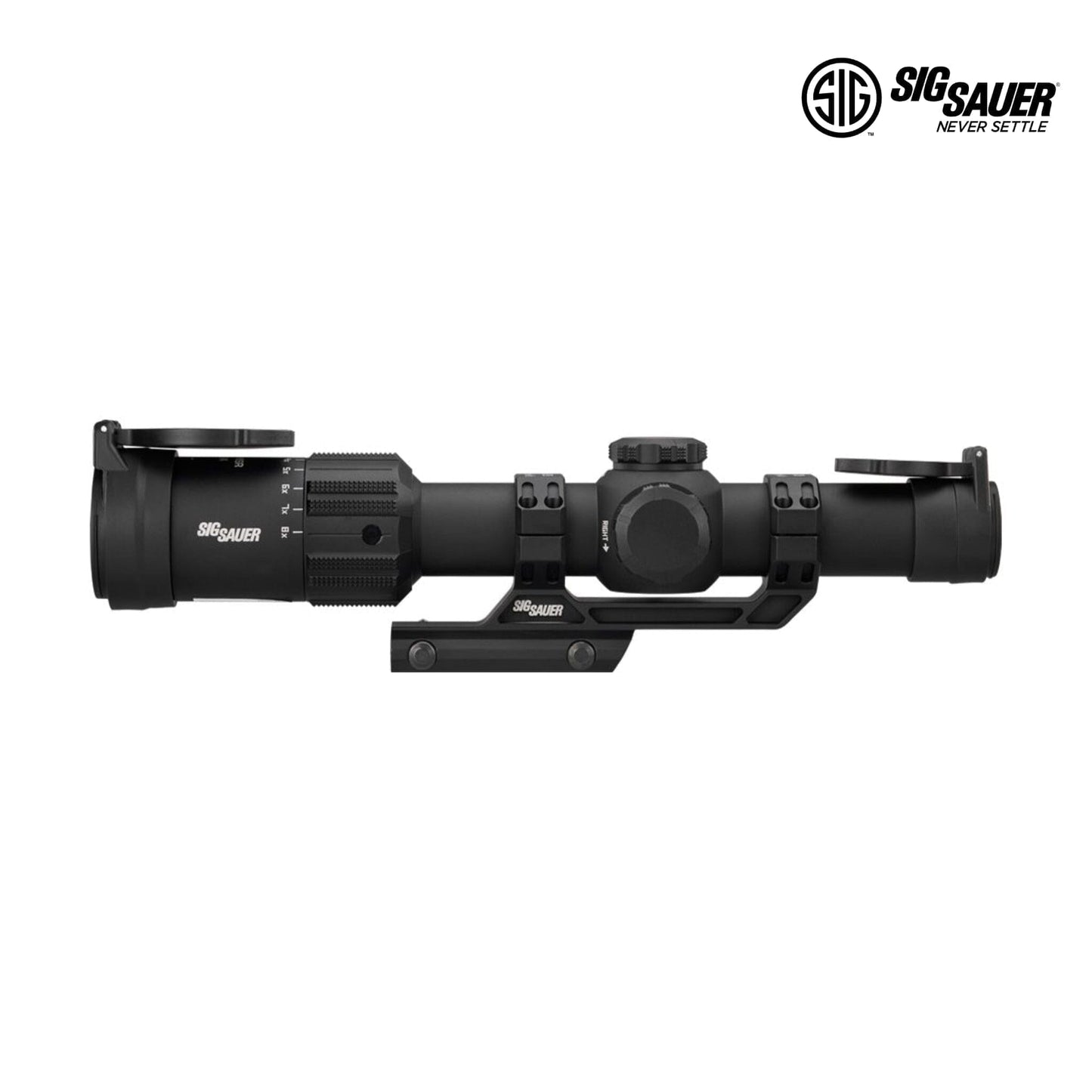 SIG Sauer TANGO-MSR 1-8x24 SFP Riflescope - MSR BDC8 Reticle - Black Rifle Scope SIG Sauer