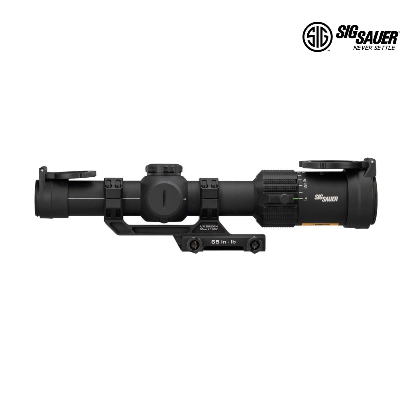 SIG Sauer TANGO-MSR 1-8x24 SFP Riflescope - MSR BDC8 Reticle - Black Rifle Scope SIG Sauer