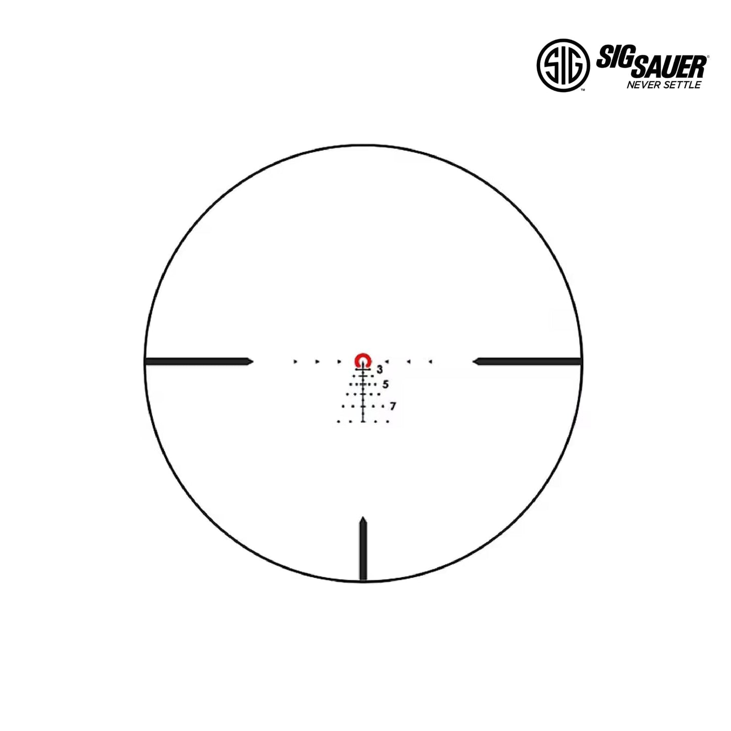 SIG Sauer TANGO6T 1-6x24 FFP Riflescope - DWLR-556 Reticle Rifle Scope SIG Sauer