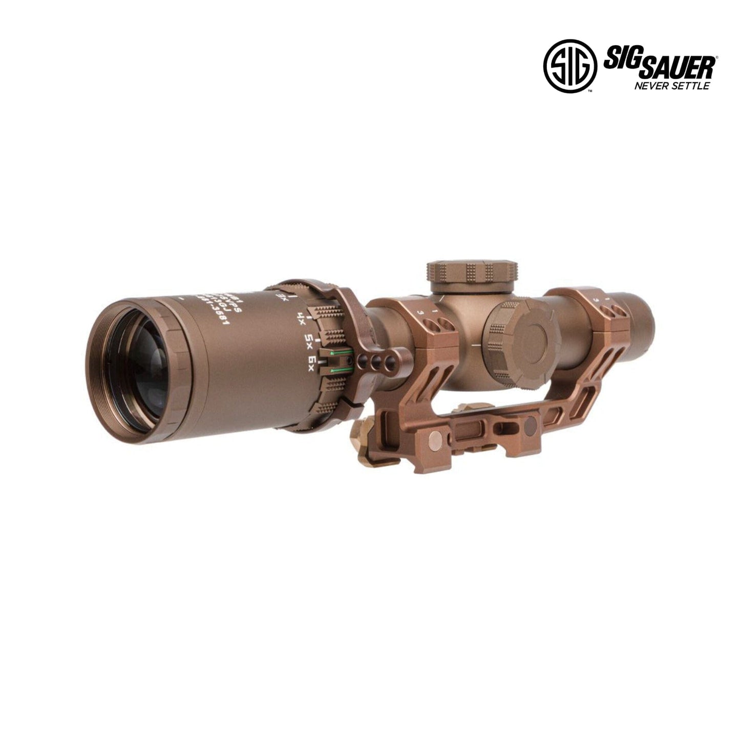 SIG Sauer TANGO6T 1-6x24 SFP Riflescope - FL-6 Reticle - SVPS Kit - SOT61SVPS Rifle Scope SIG Sauer
