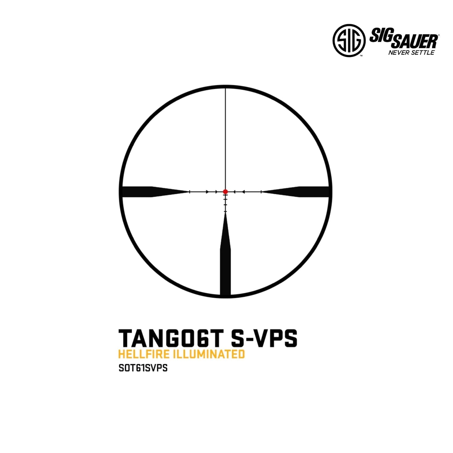 SIG Sauer TANGO6T 1-6x24 SFP Riflescope - FL-6 Reticle - SVPS Kit - SOT61SVPS Rifle Scope SIG Sauer