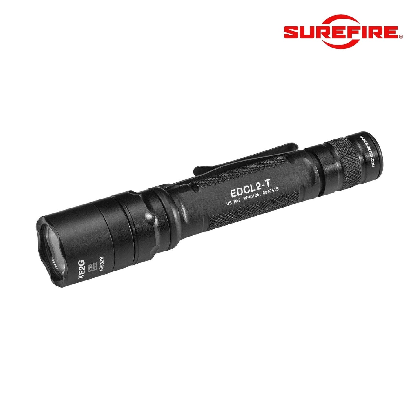 SureFire EDCL2‑T Dual‑Output LED Everyday Carry Flashlight - Black Flashlight SureFire