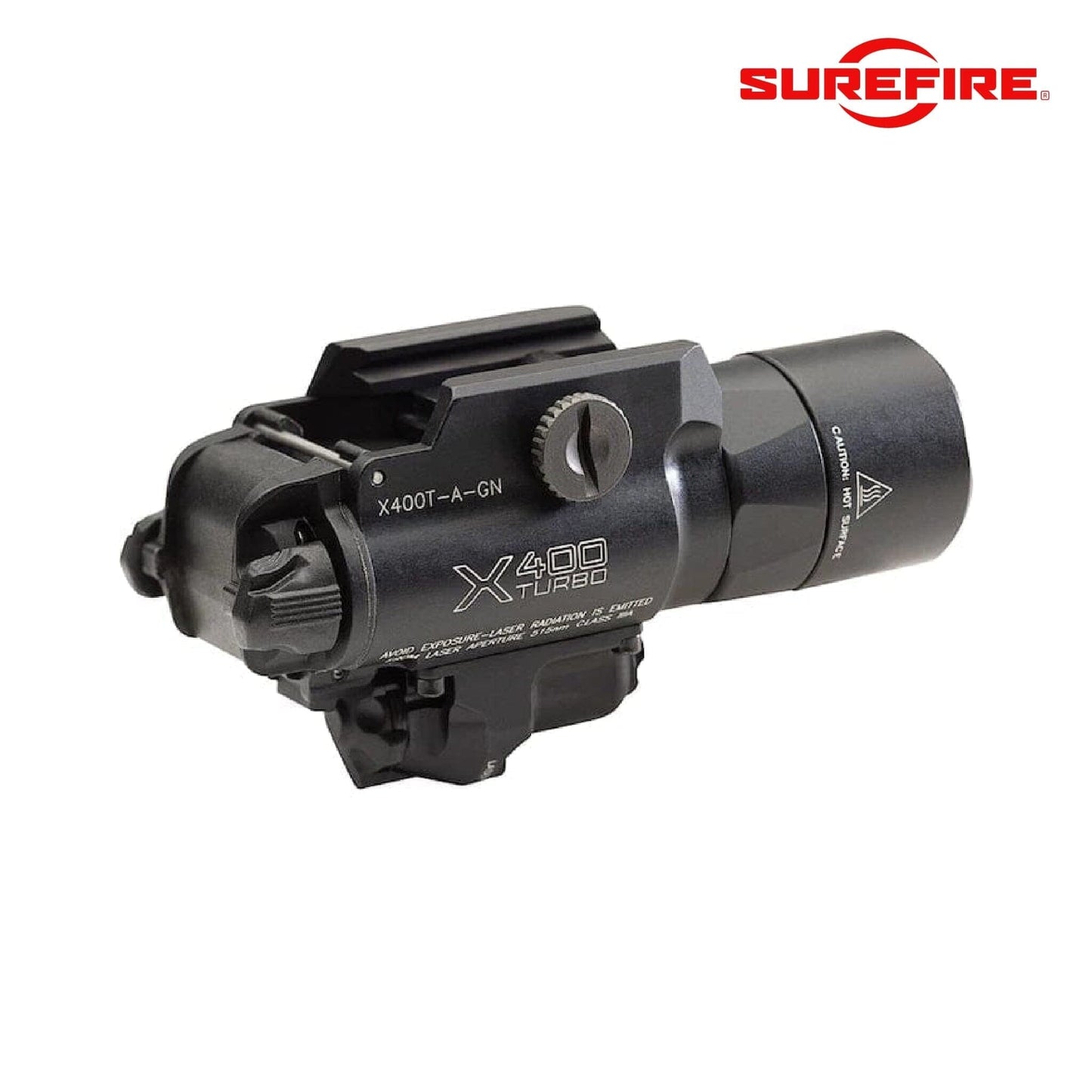 Surefire X400T-A-GN Turbo WeaponLight with Green Laser Weapon Light SureFire