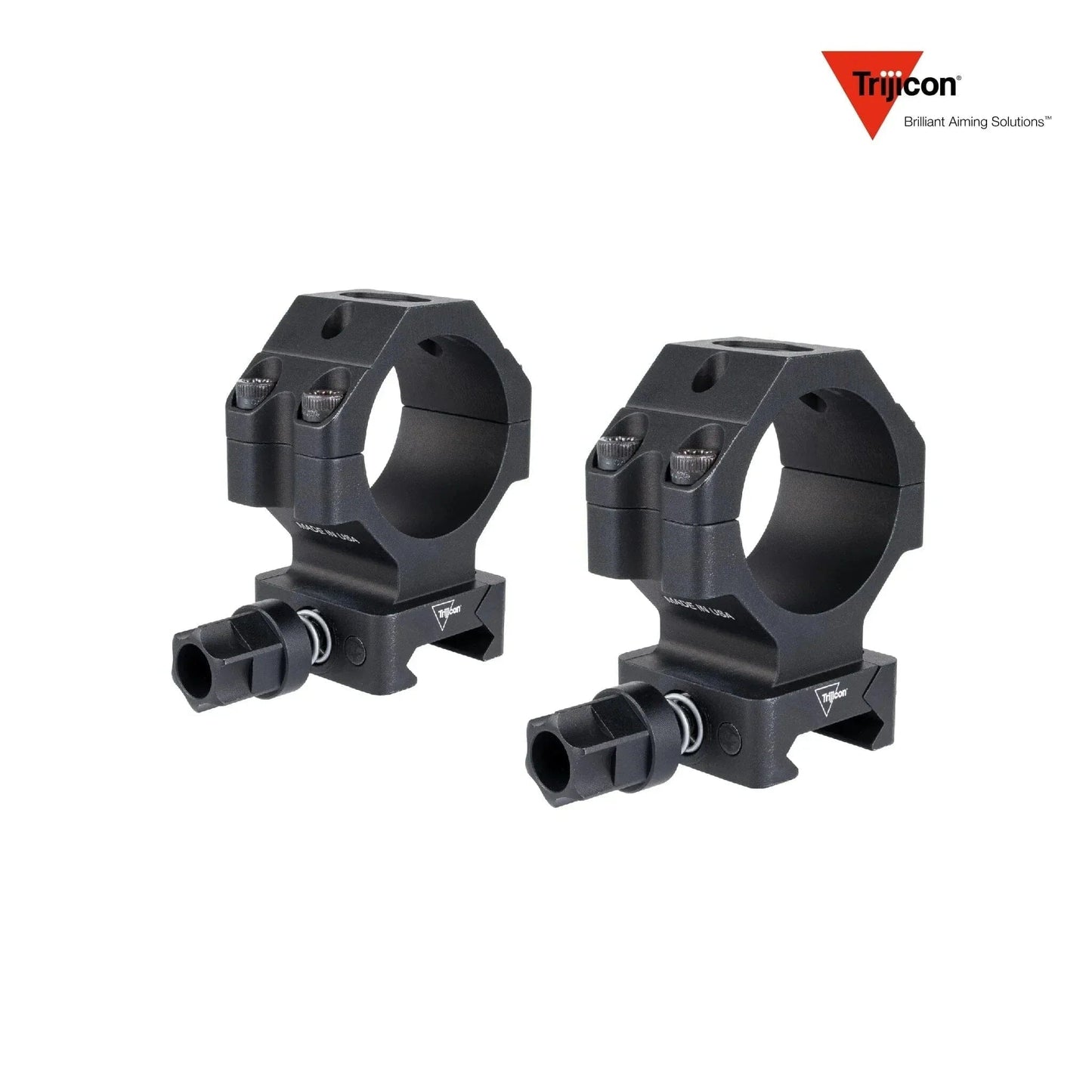 Trijicon 30mm Extra-High Scope Rings with Q-LOC Technology Rifle Scope Rings Trijicon