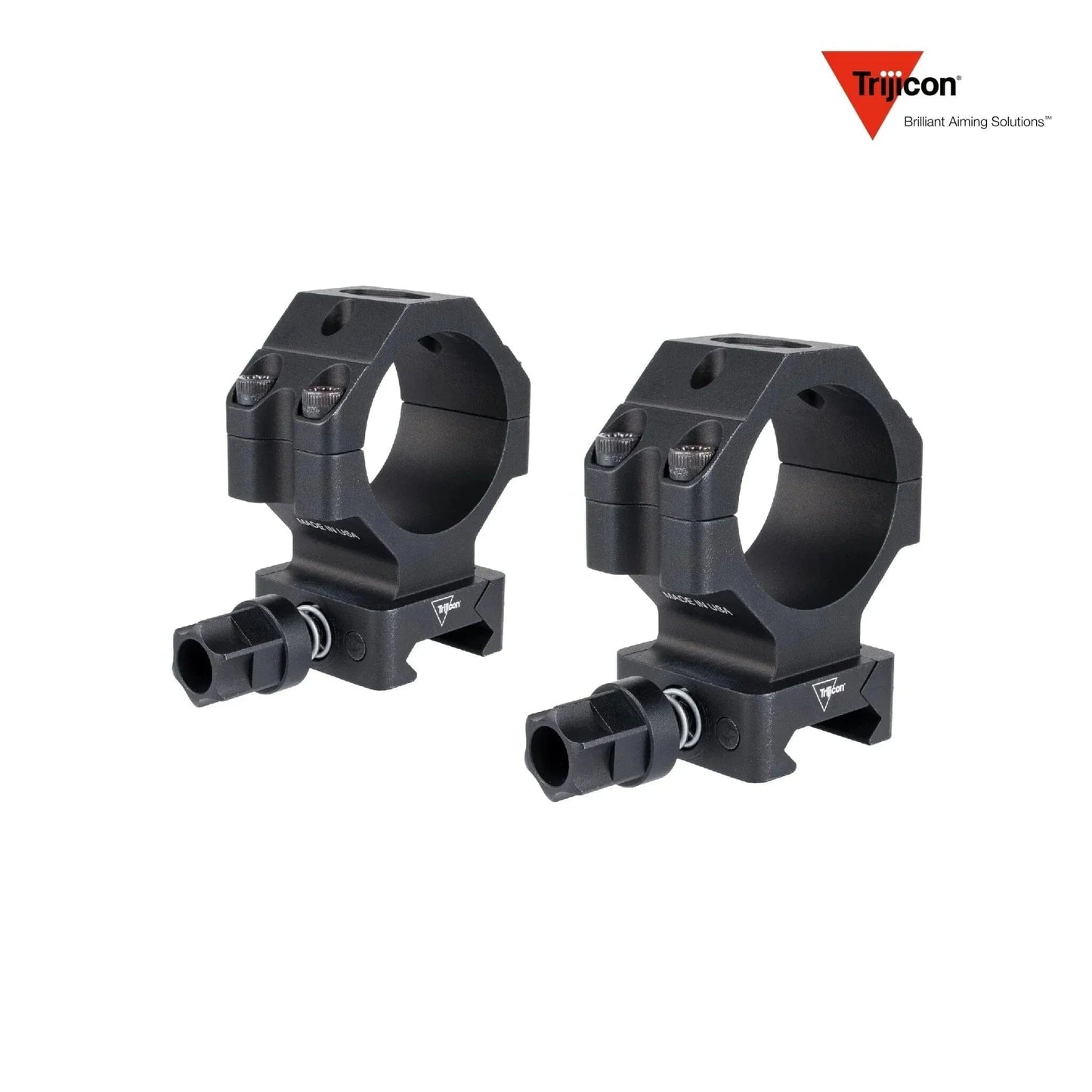 Trijicon 34mm High Scope Rings with Q-LOC Technology Rifle Scope Rings Trijicon