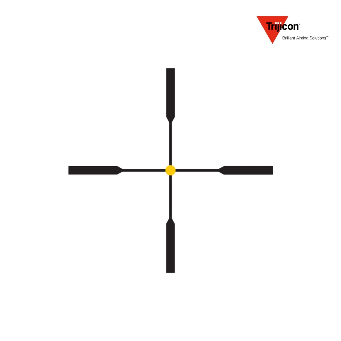 Trijicon AccuPoint 1-4x24 Riflescope Duplex Crosshair with Amber Dot Reticle Rifle Scope Trijicon