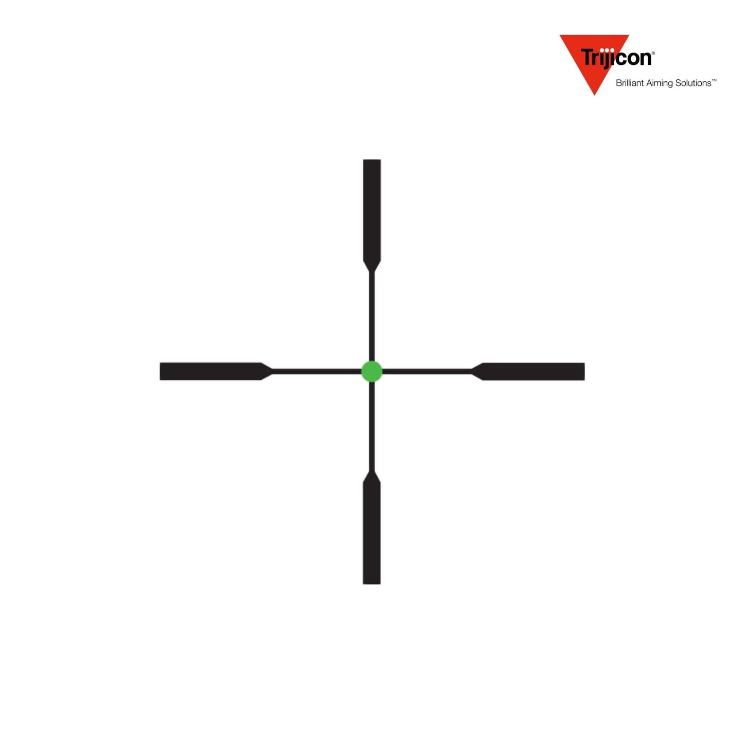 Trijicon AccuPoint 1-6x24 Riflescope Duplex Crosshair with Green Dot Reticle Rifle Scope Trijicon
