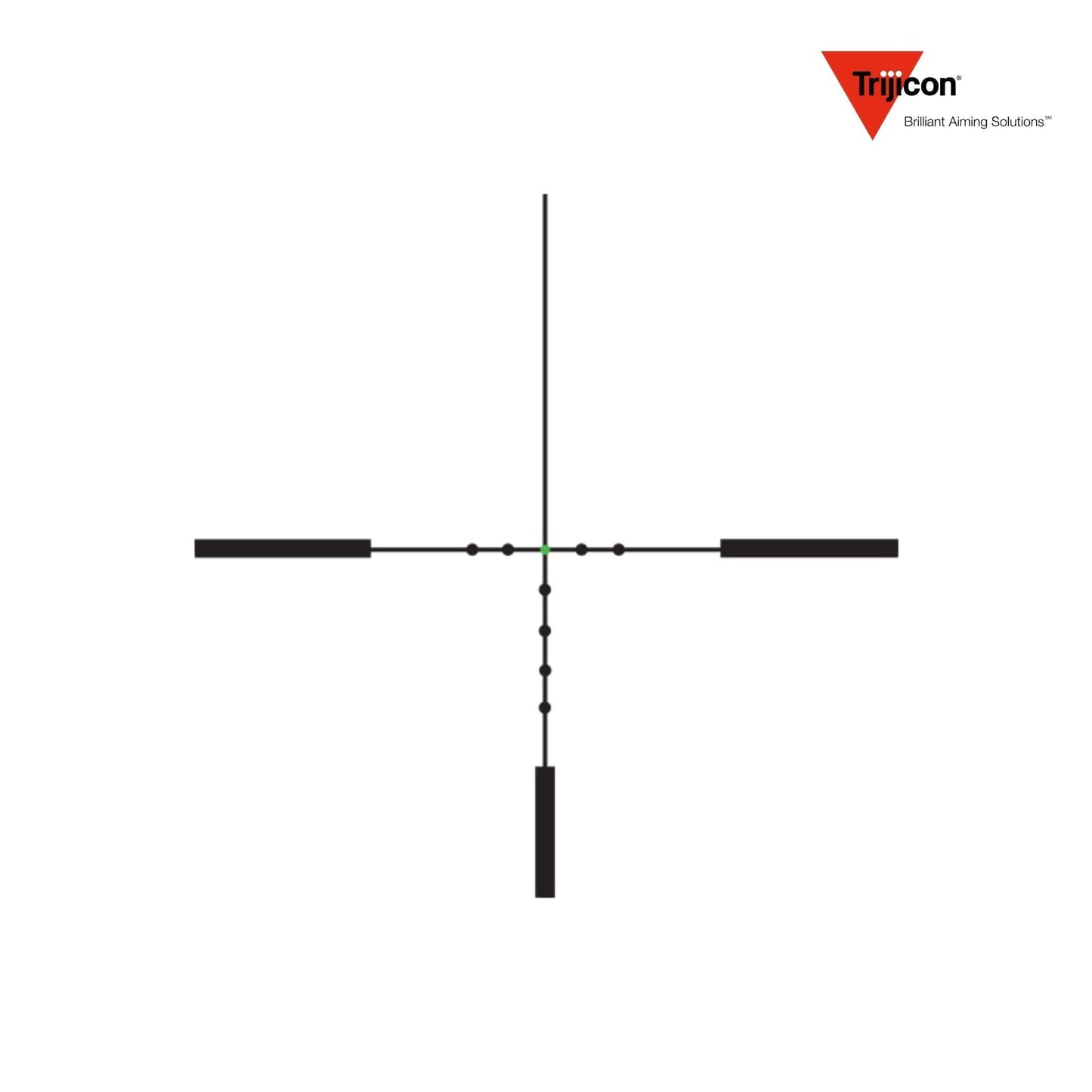 Trijicon AccuPoint 1-6x24 Riflescope MOA-Dot Crosshair with Green Dot Reticle Rifle Scope Trijicon